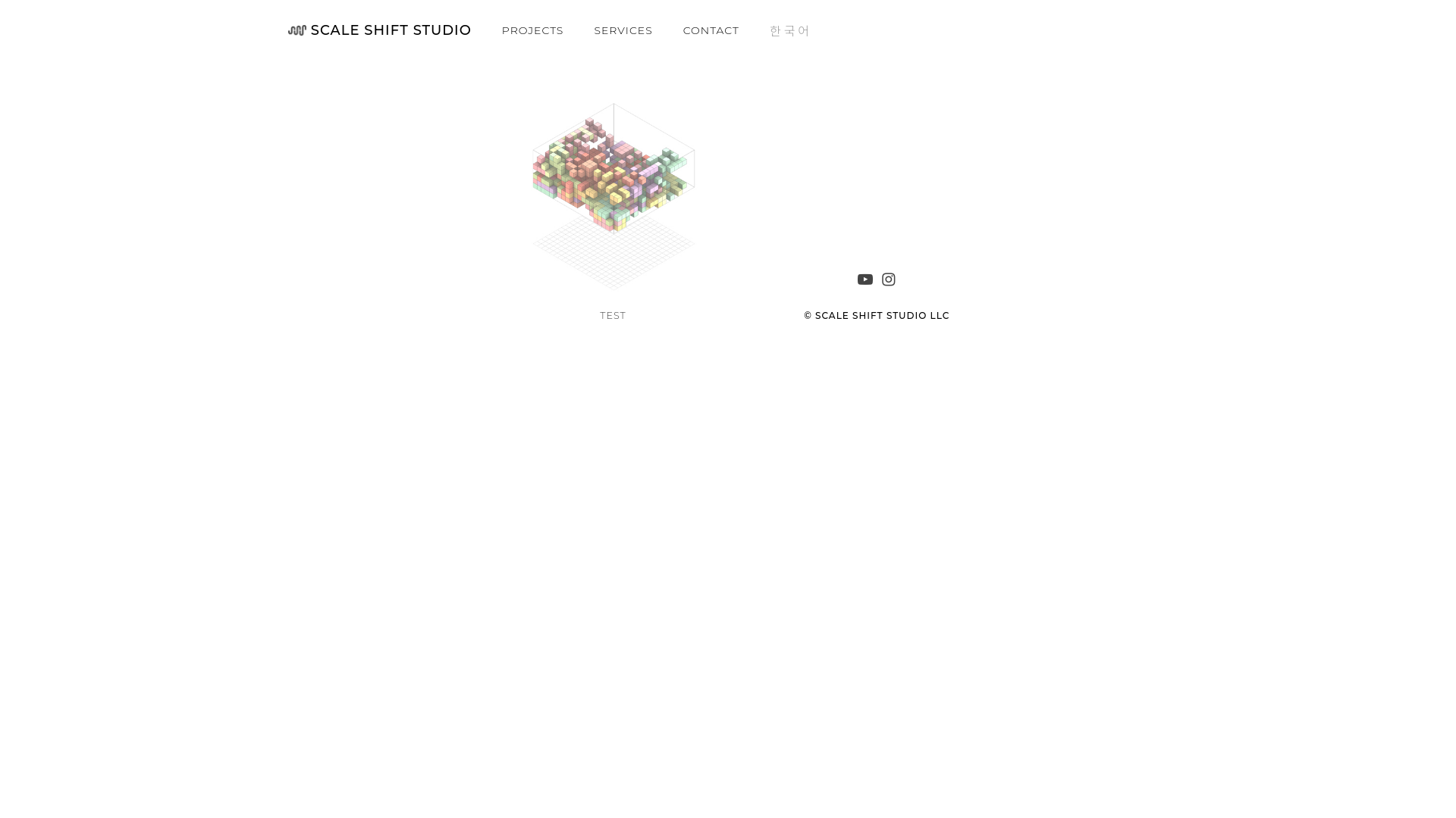 website screenshot of https://scaleshiftstudio.com/