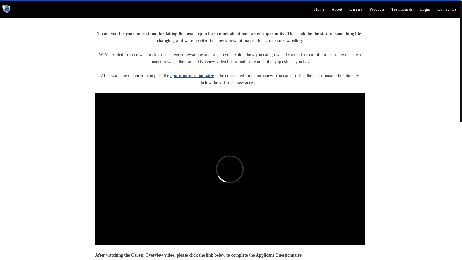 website screenshot of https://www.protect1family.com/schneideragency-careerspotlight.html