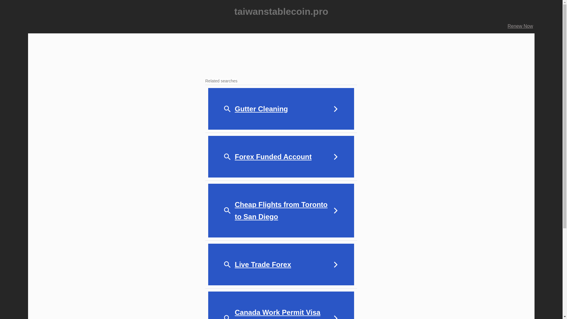 website screenshot of https://taiwanstablecoin.pro/