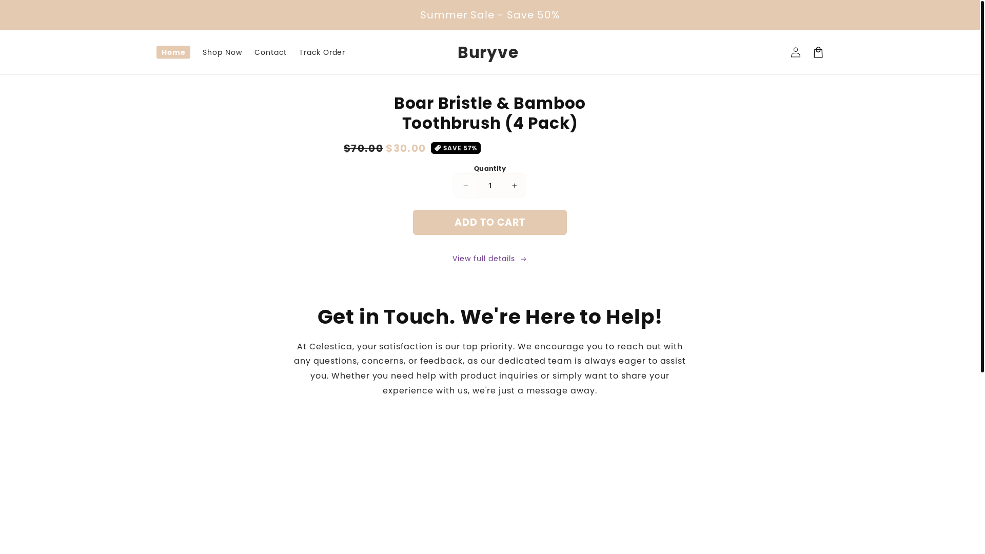 website screenshot of https://buryve.com/