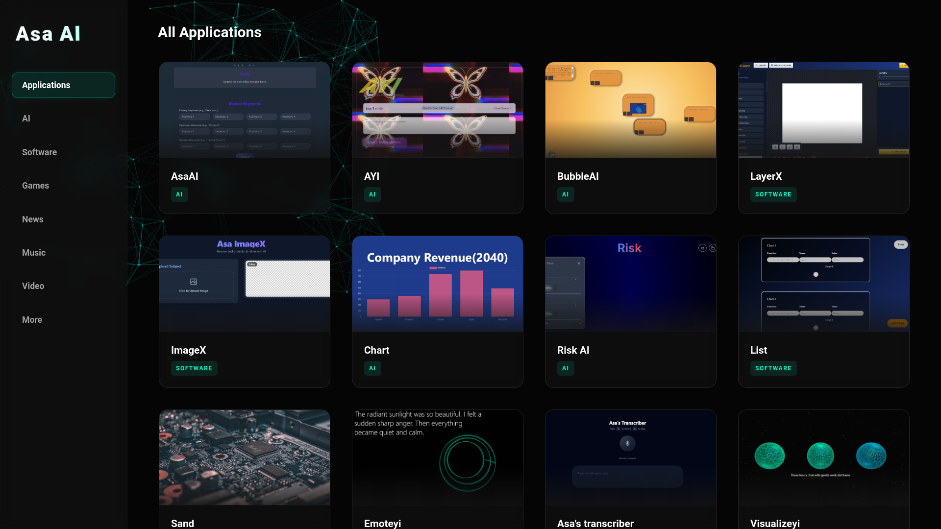 website screenshot of https://asaayi.com/