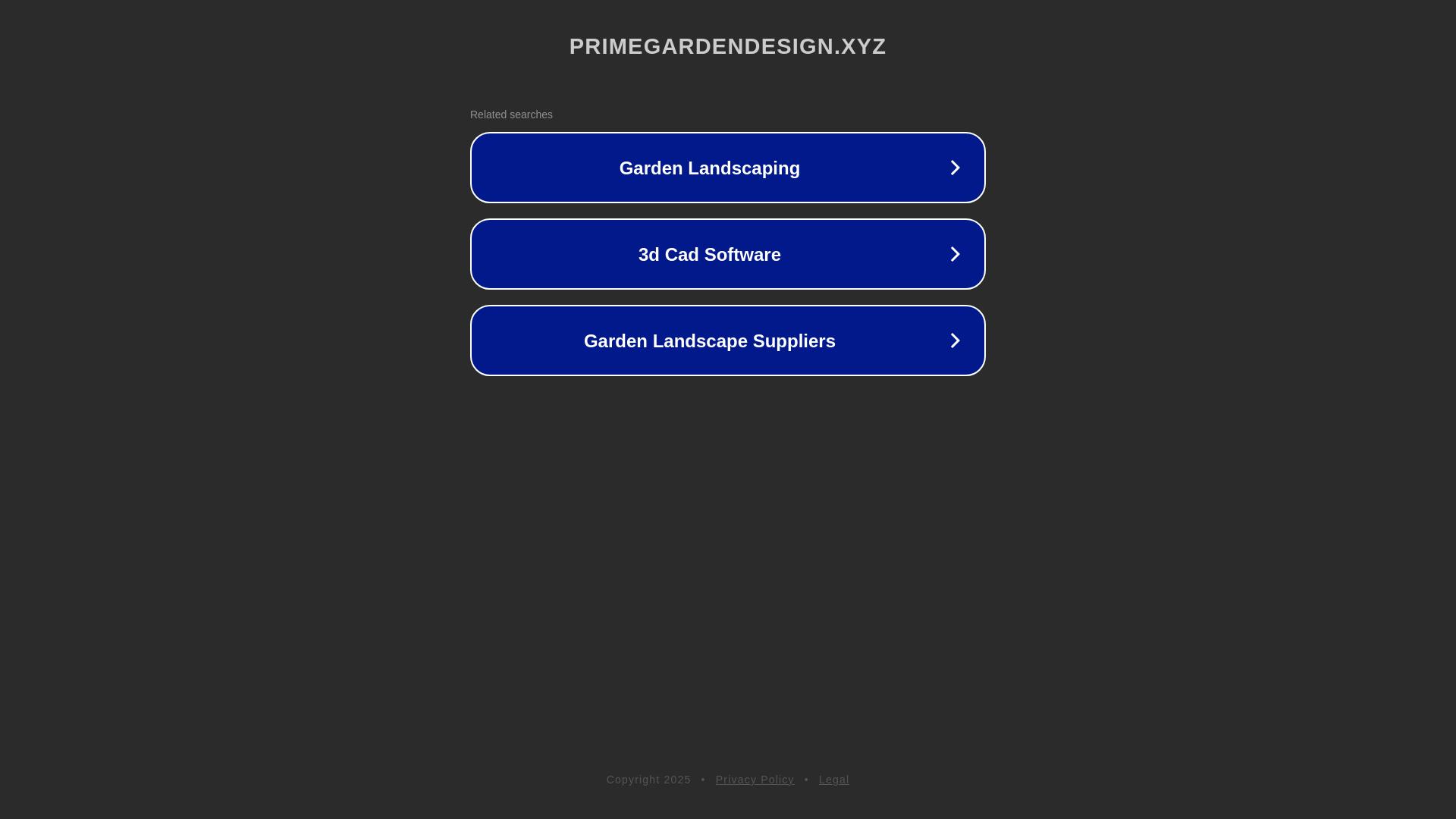 website screenshot of https://primegardendesign.xyz/