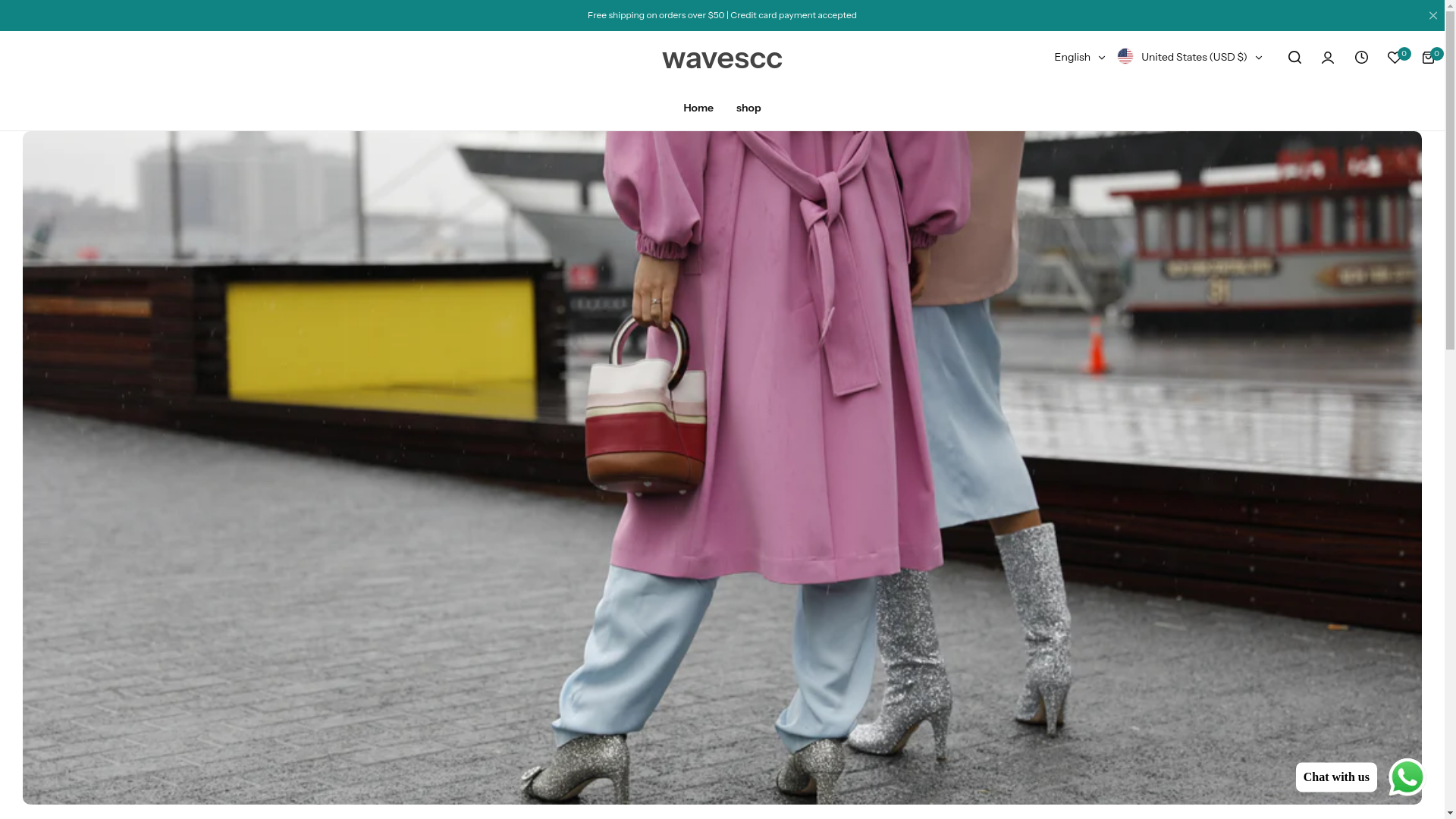 website screenshot of https://wavescc.online/