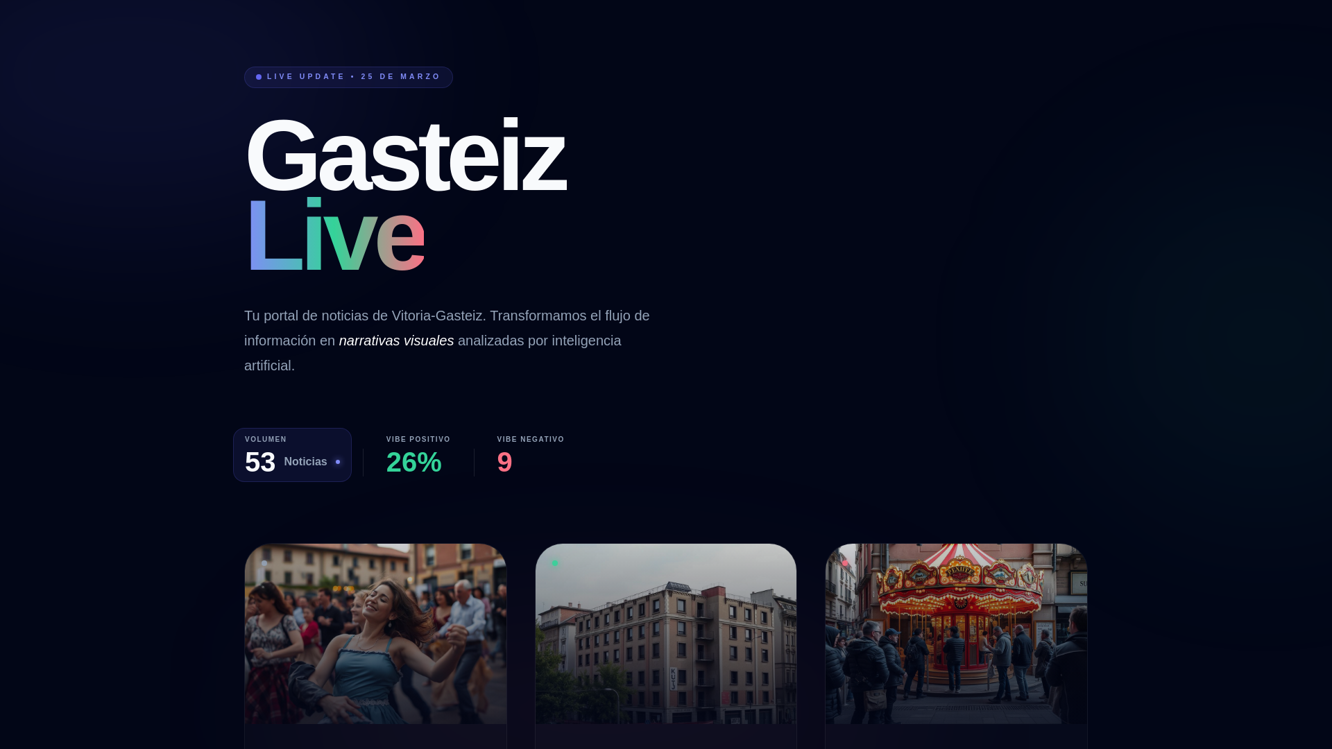 website screenshot of https://gasteizlive.pages.dev/