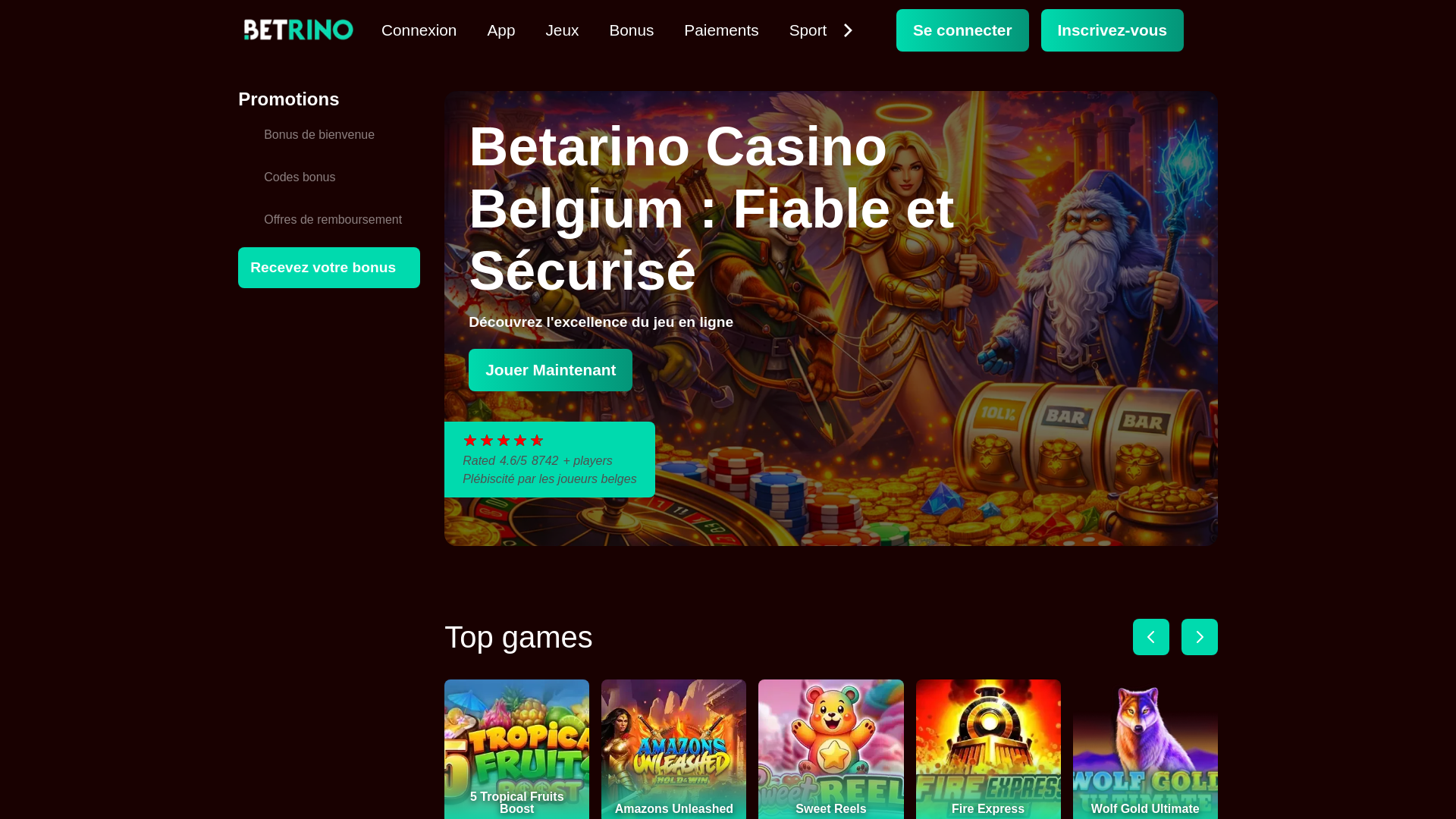 website screenshot of https://betarino-be.pages.dev/
