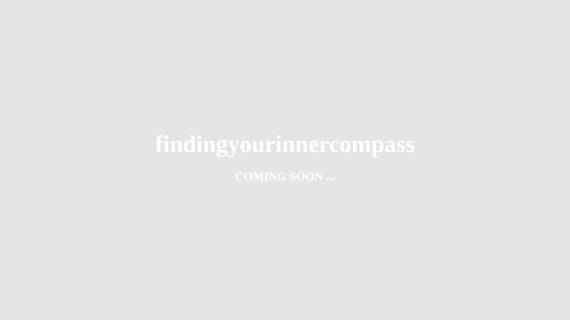 website screenshot of https://findingyourinnercompass.nl/