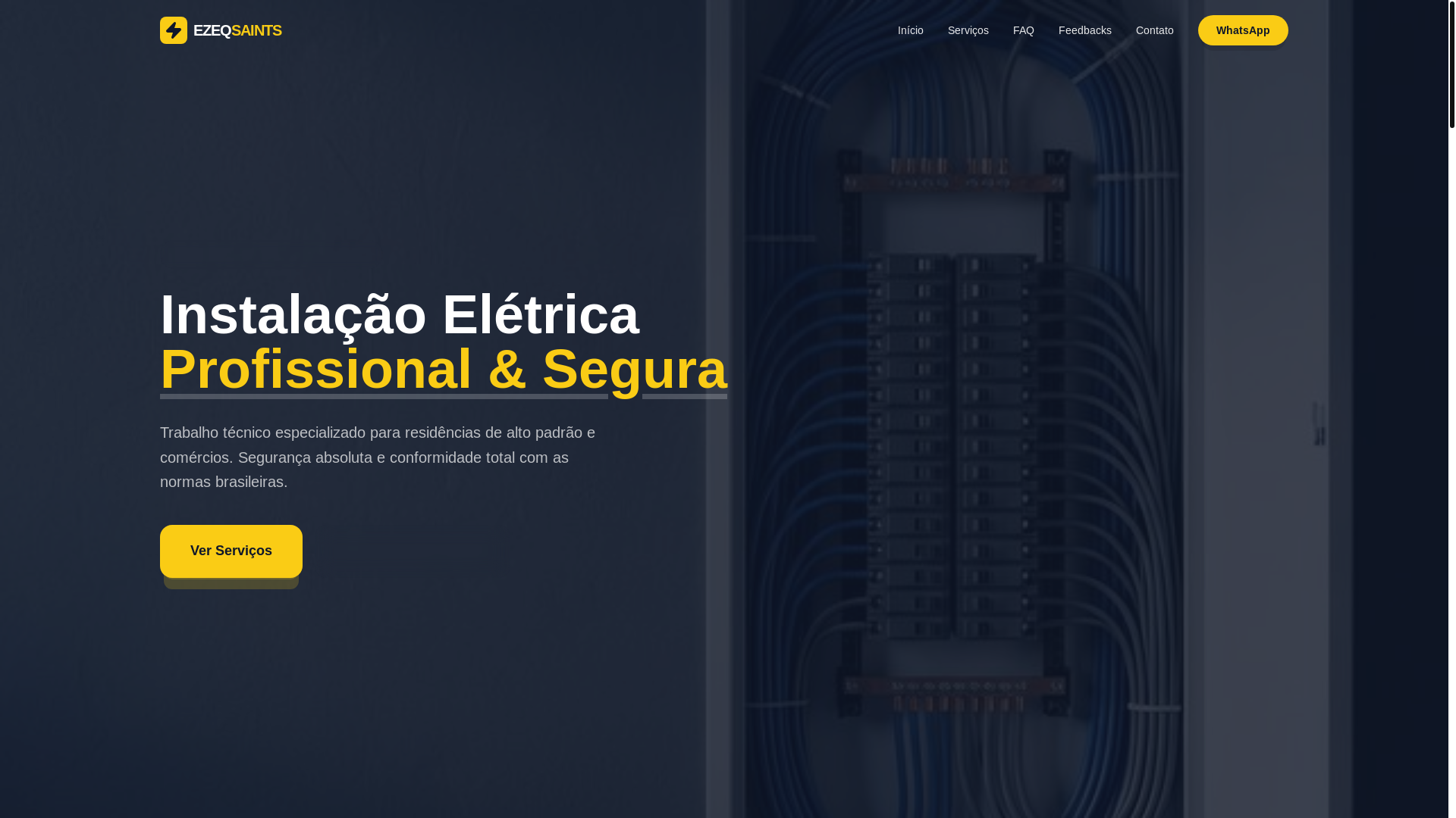 website screenshot of https://ezeqsaints.pages.dev/