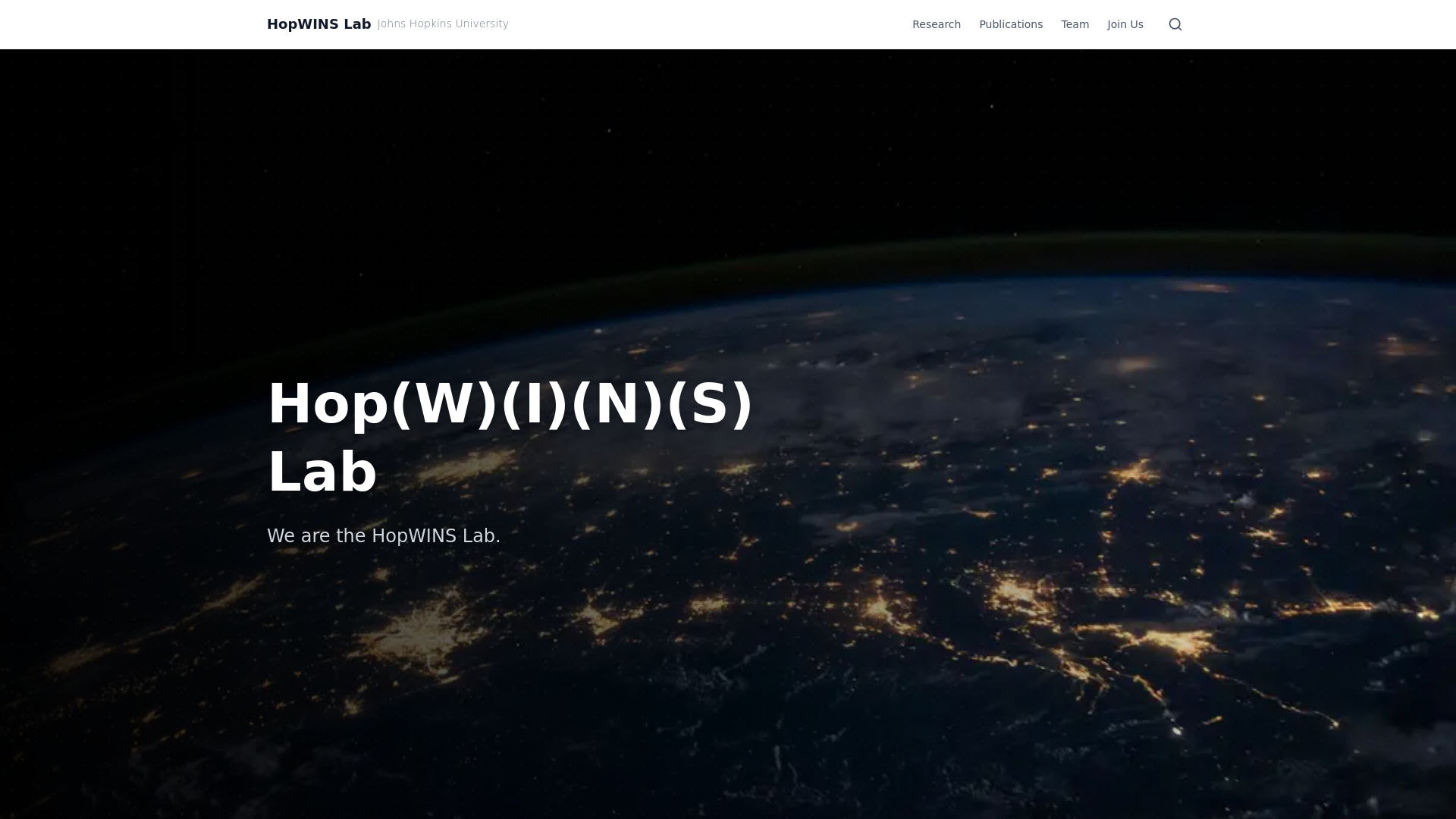 website screenshot of https://hopwins-lab-pages.pages.dev/