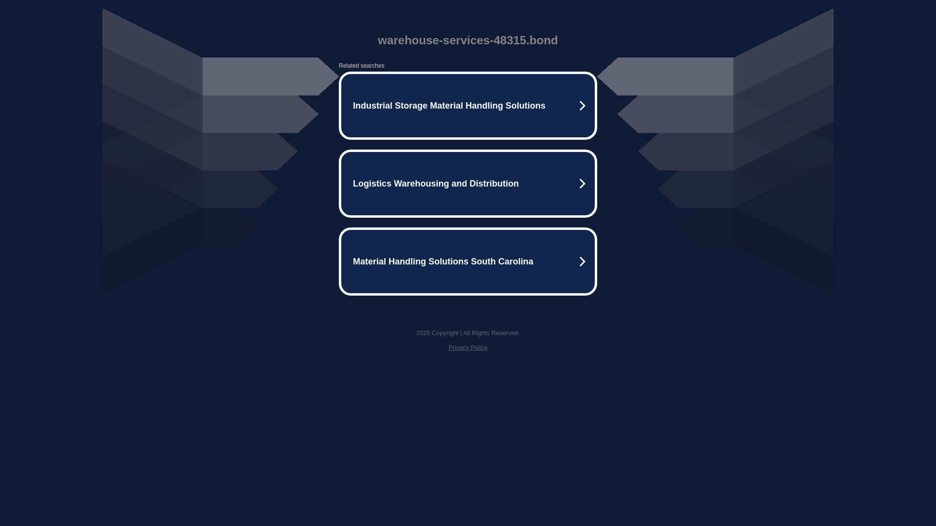 website screenshot of https://warehouse-services-48315.bond/