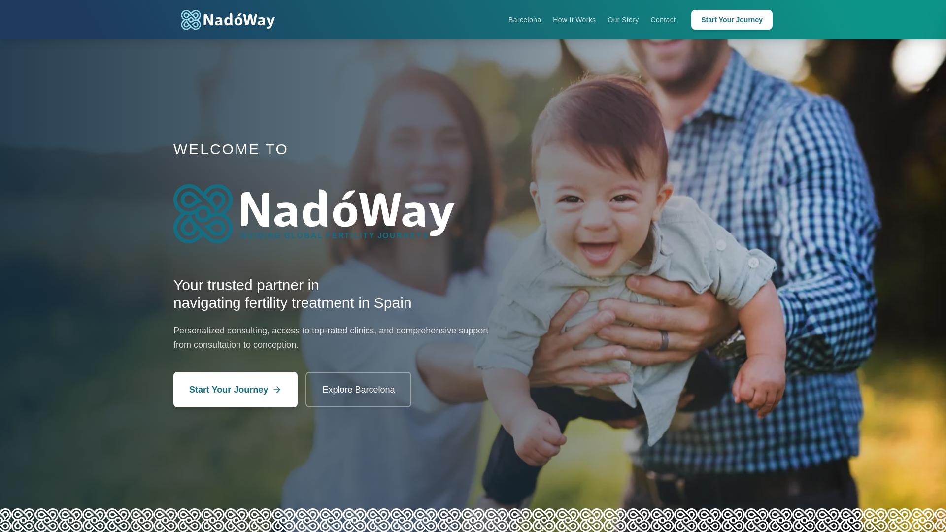 website screenshot of https://nadoway.com