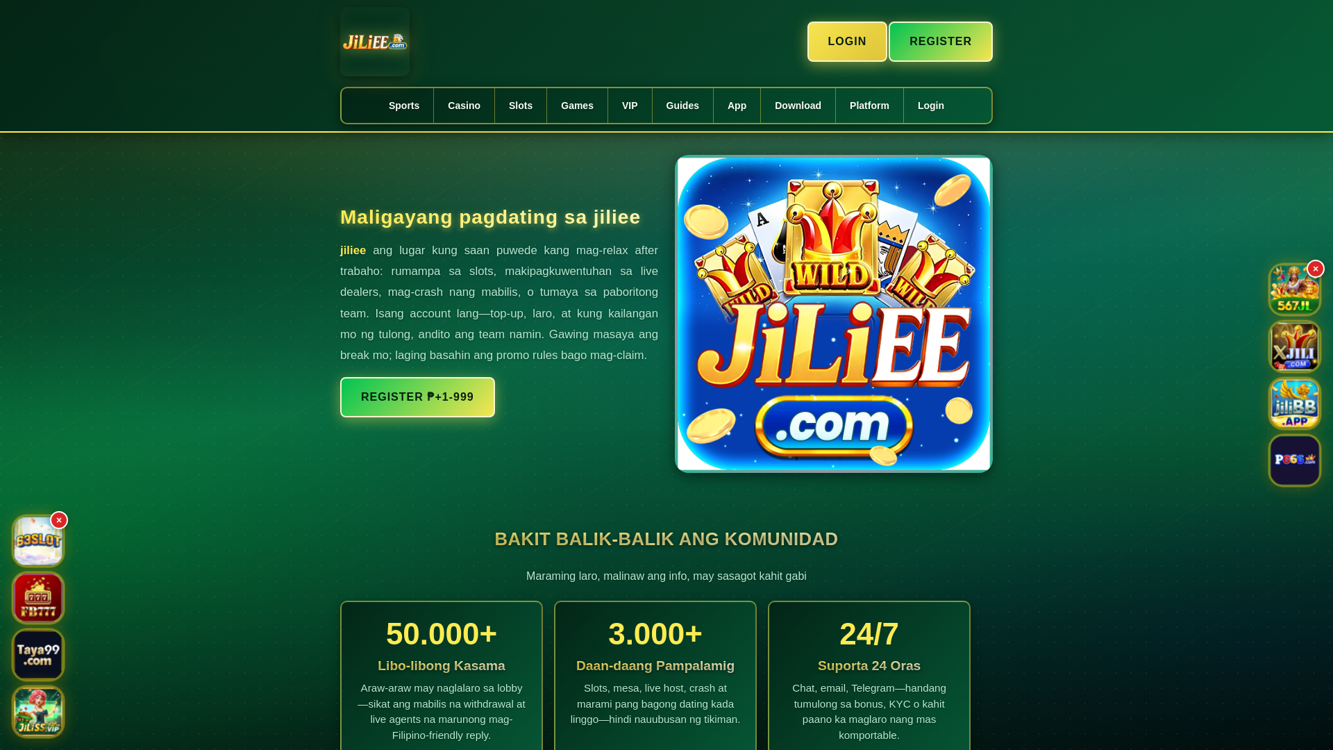 website screenshot of https://jilieeapat.com/