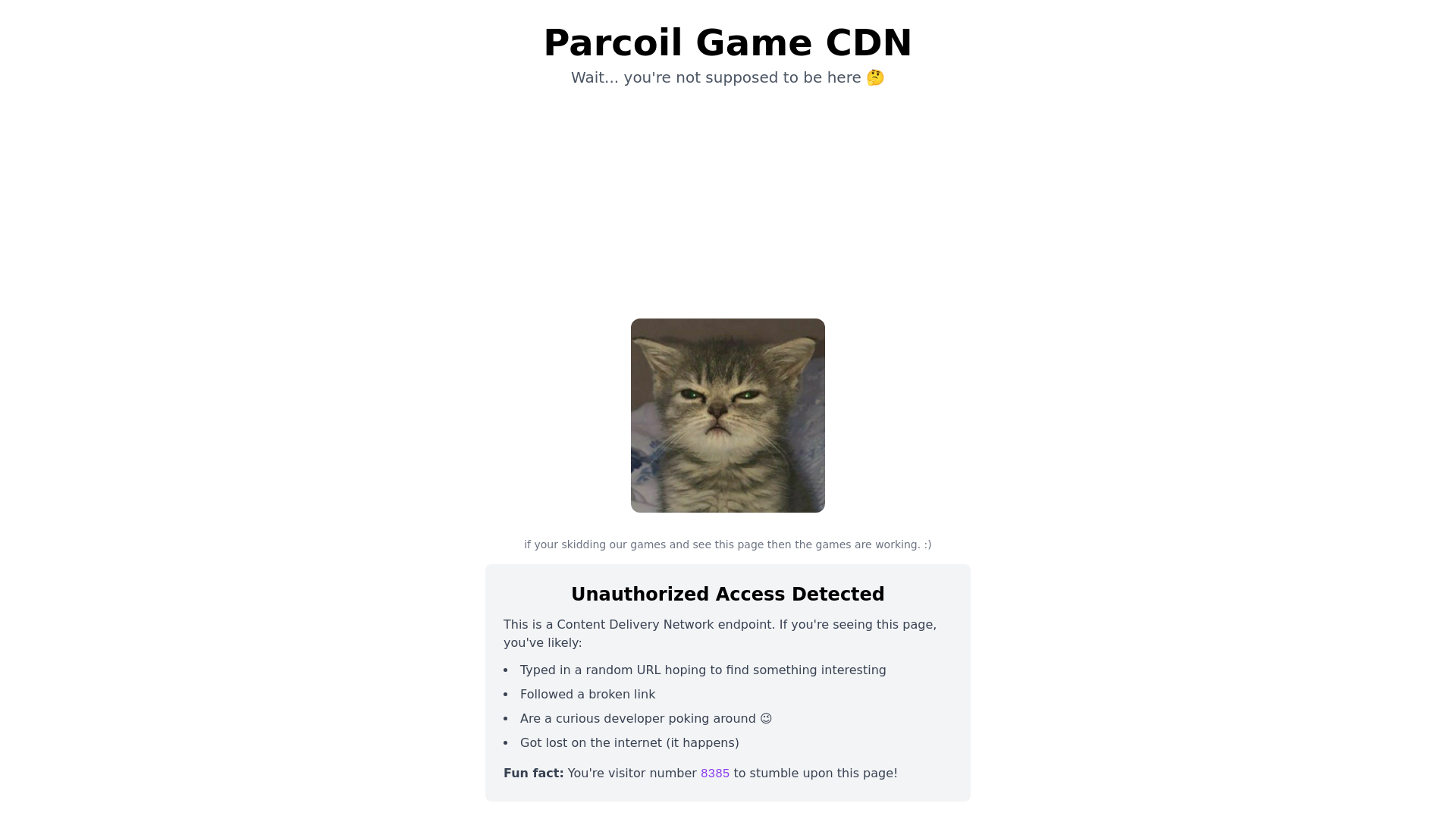 website screenshot of https://parcoil-assets.onrender.com/