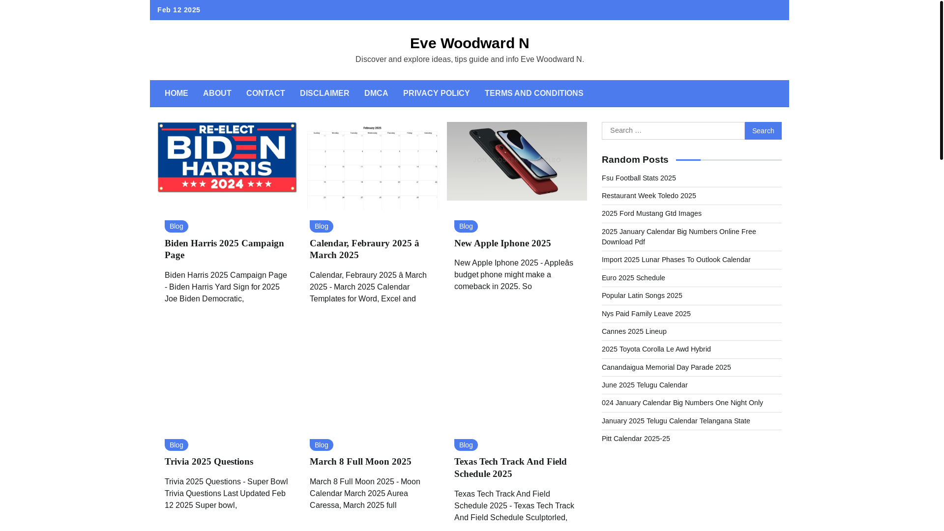 website screenshot of https://evewoodwardn.pages.dev/