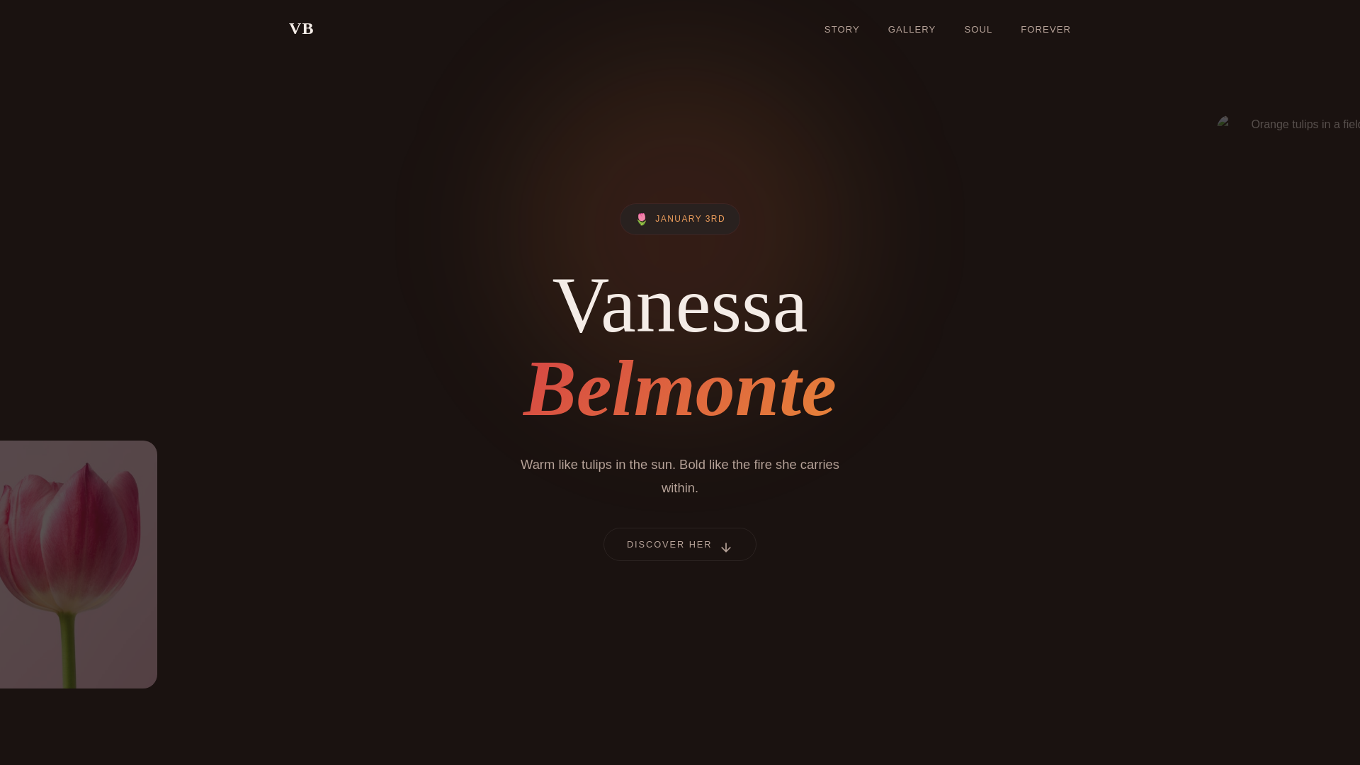 website screenshot of https://vanessa-belmonte.pages.dev/