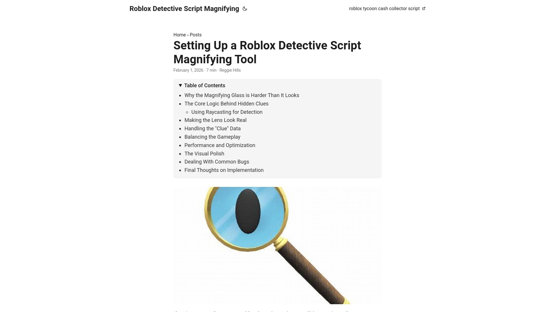 website screenshot of https://roblox-detective-script-magnifying.pages.dev/