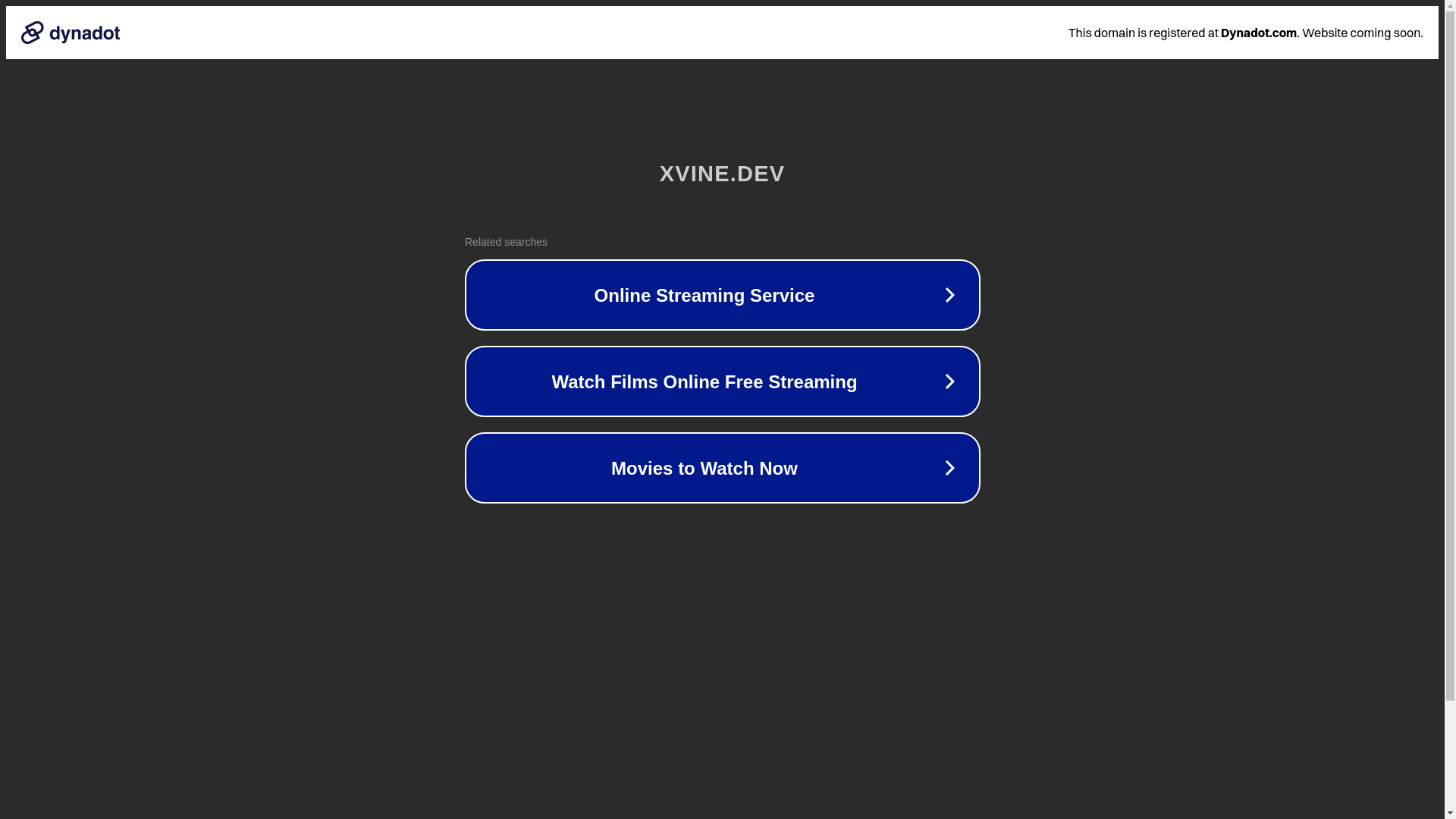 website screenshot of https://xvine.dev/