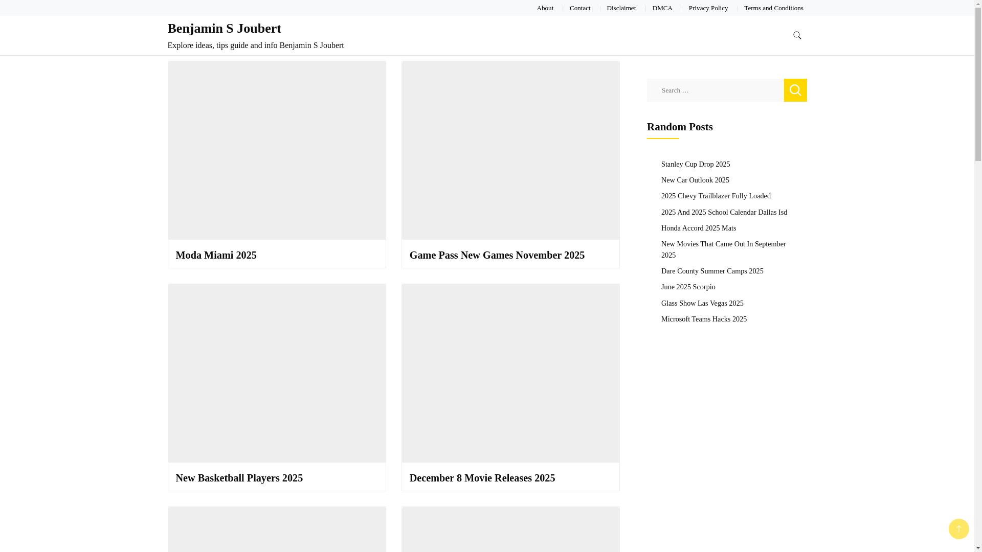 website screenshot of https://benjaminsjoubert.pages.dev/