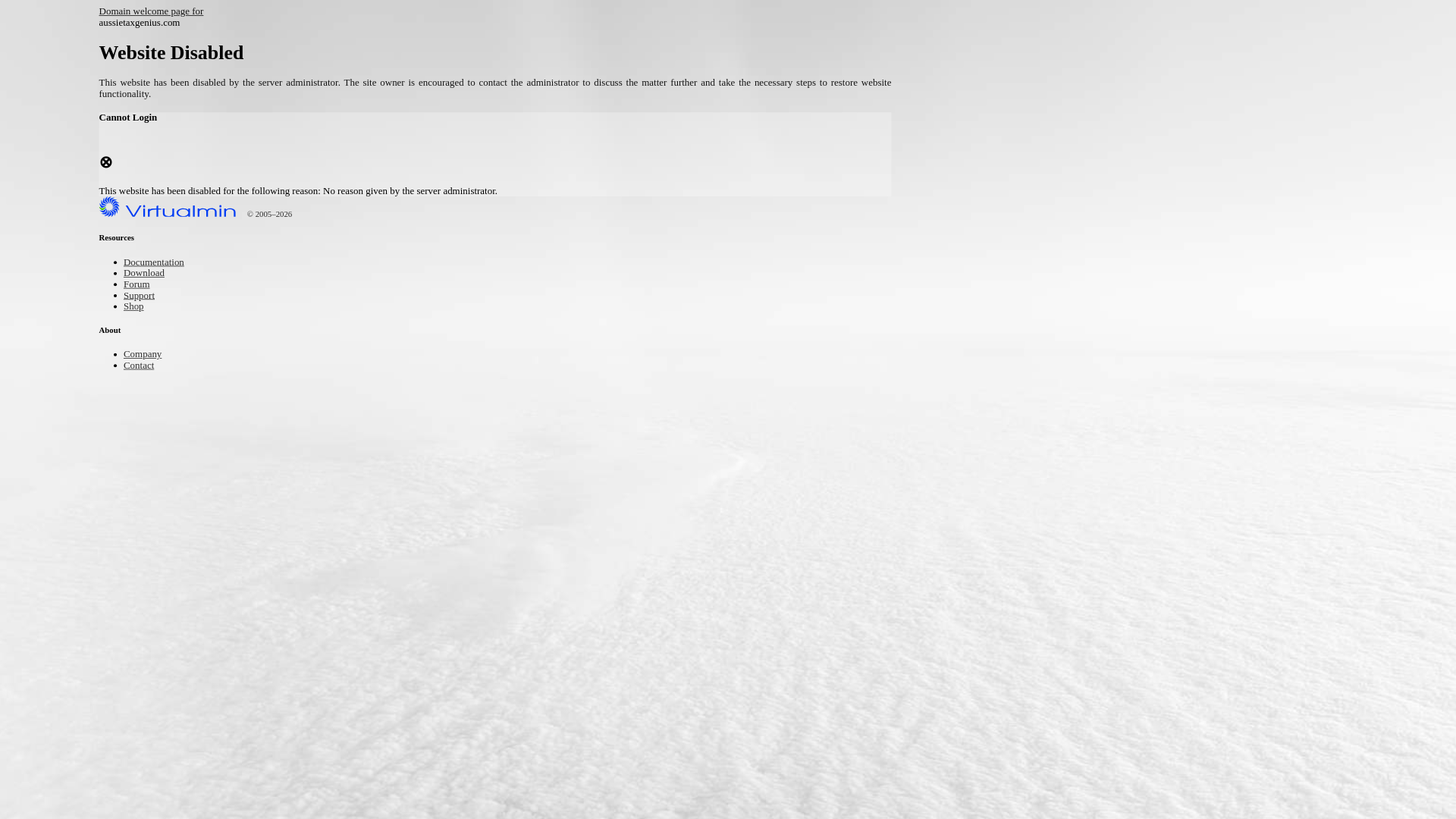 website screenshot of https://aussietaxgenius.com/