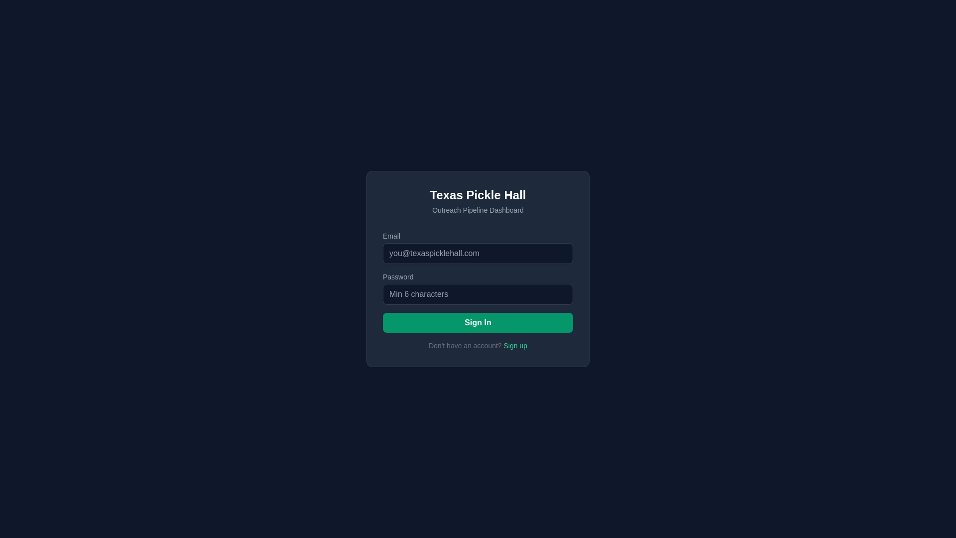 website screenshot of https://tph-dashboard.pages.dev/