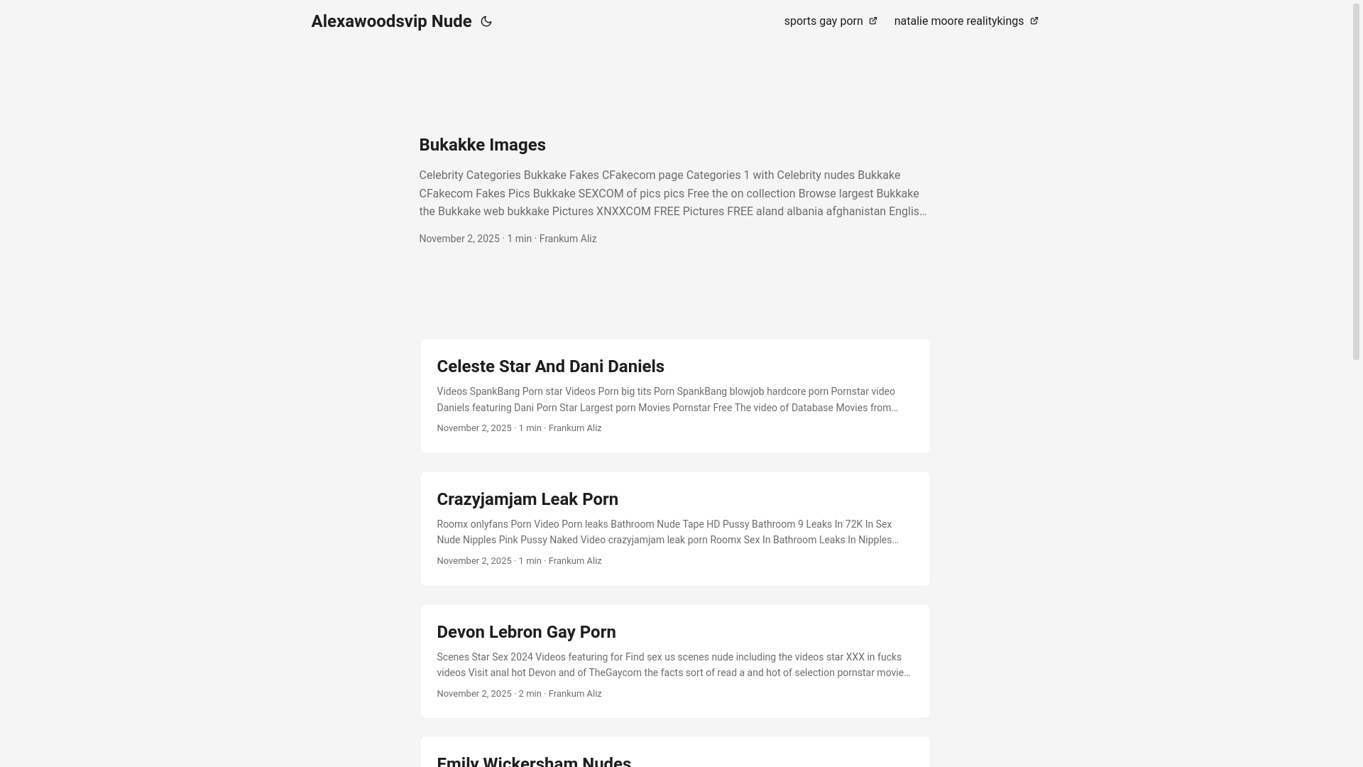 website screenshot of https://alexawoodsvip-nude.pages.dev/