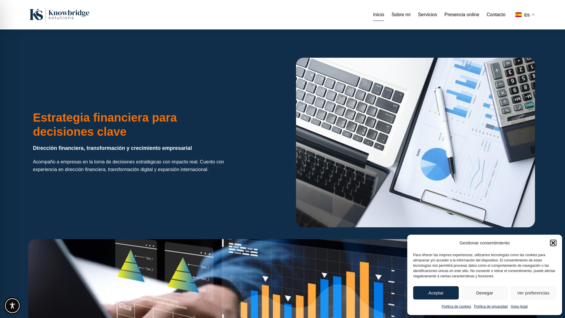 website screenshot of https://knowbridgeconsulting.com/