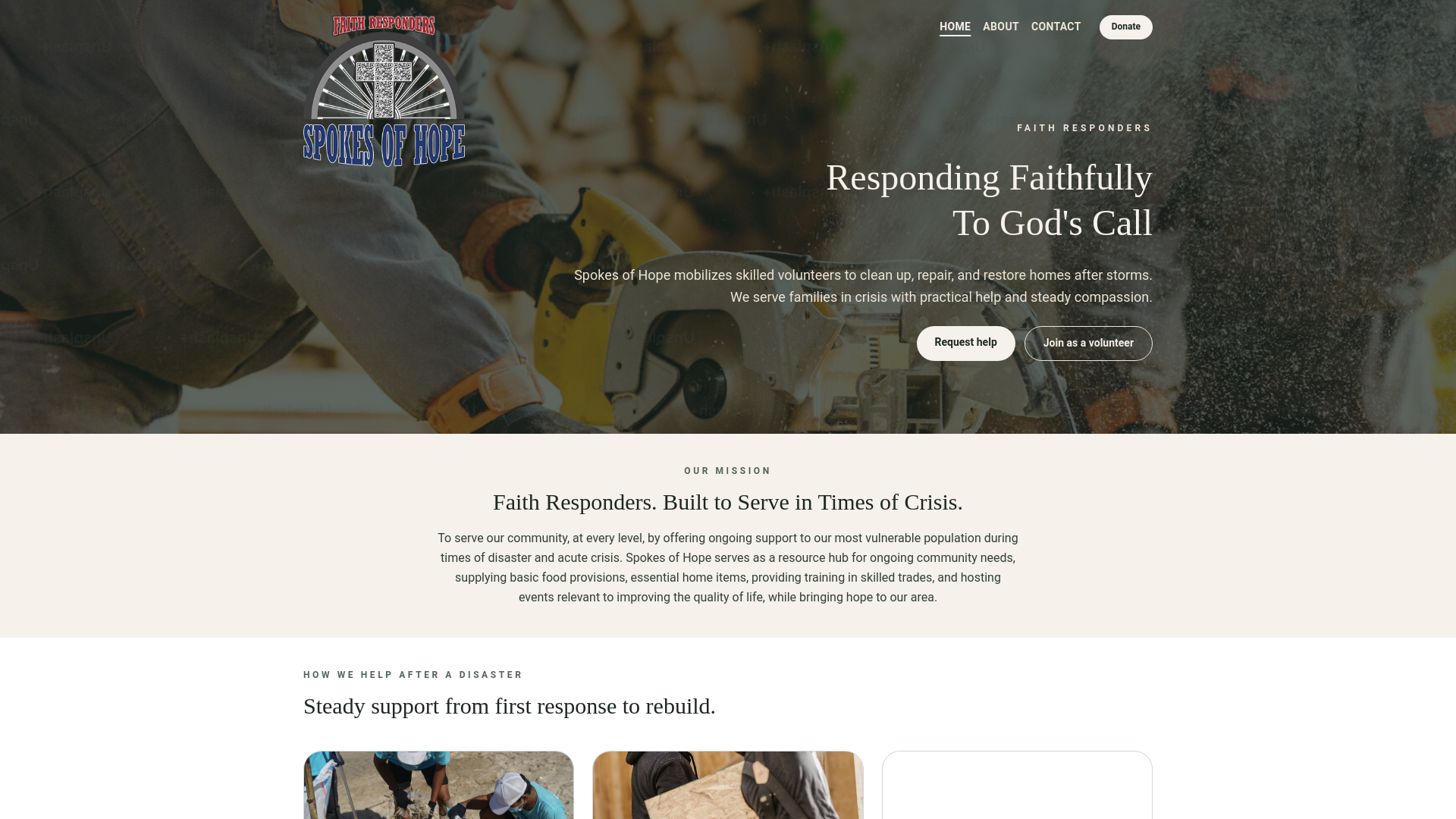 website screenshot of https://brc-spokesofhopesc-com.pages.dev/