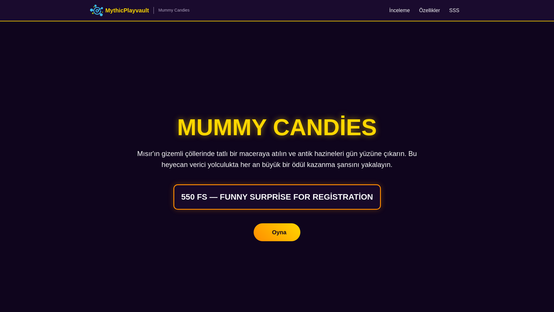 website screenshot of https://mythicplayvault.pro/