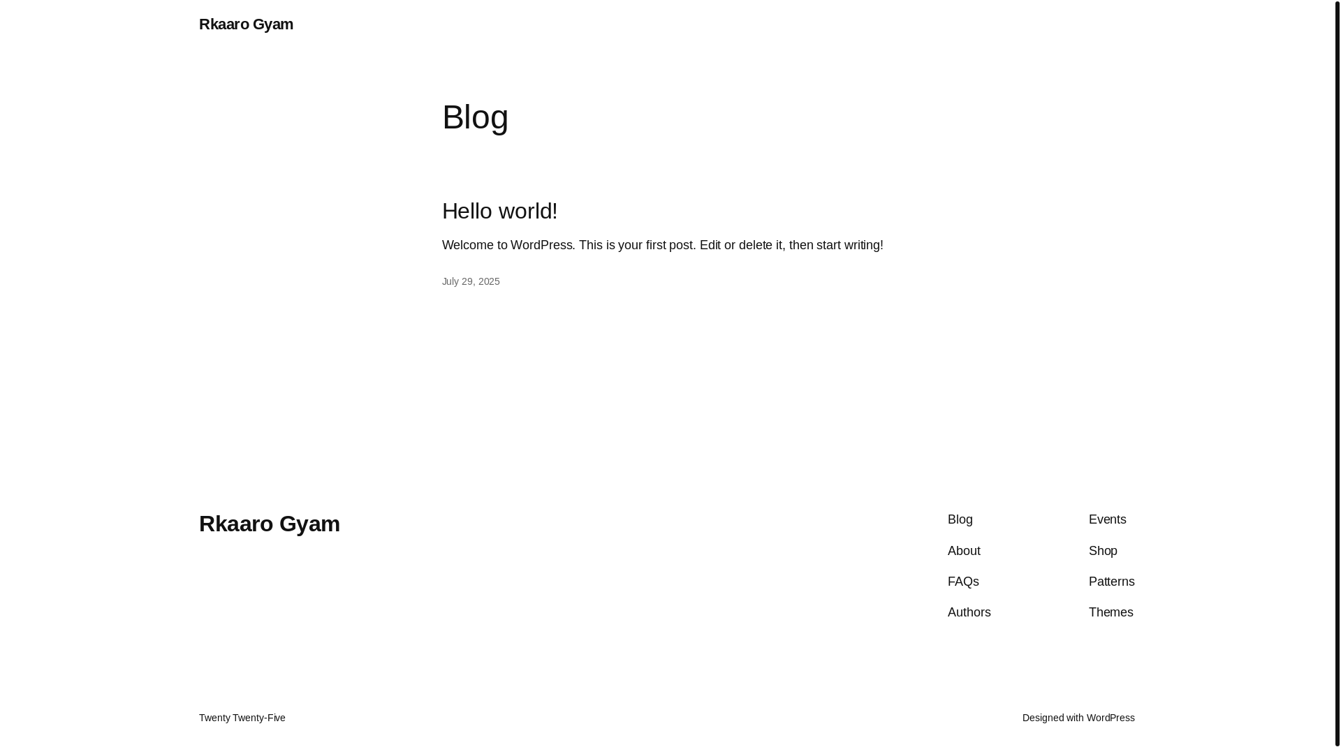 website screenshot of https://rkaarogyam.in/