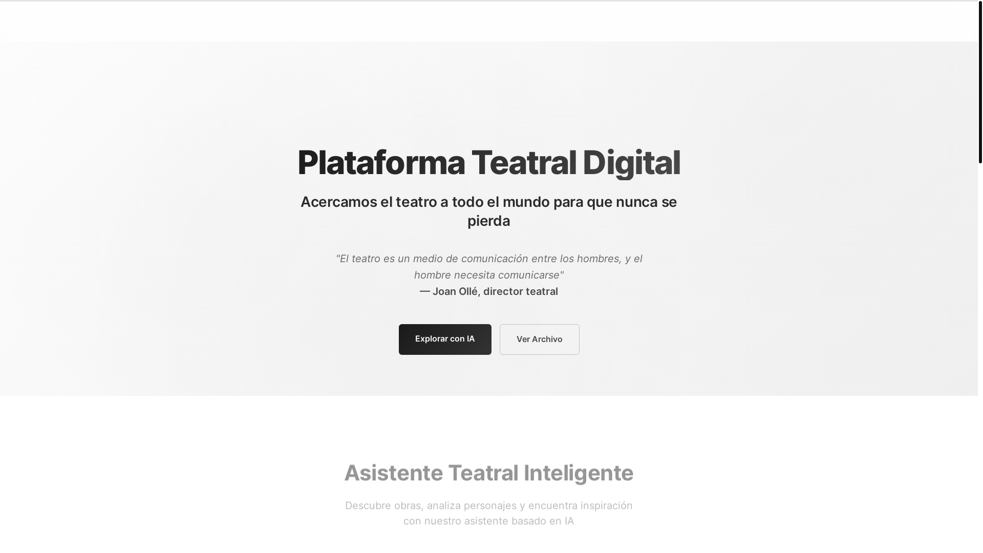 website screenshot of https://elteatroderogelio.com/