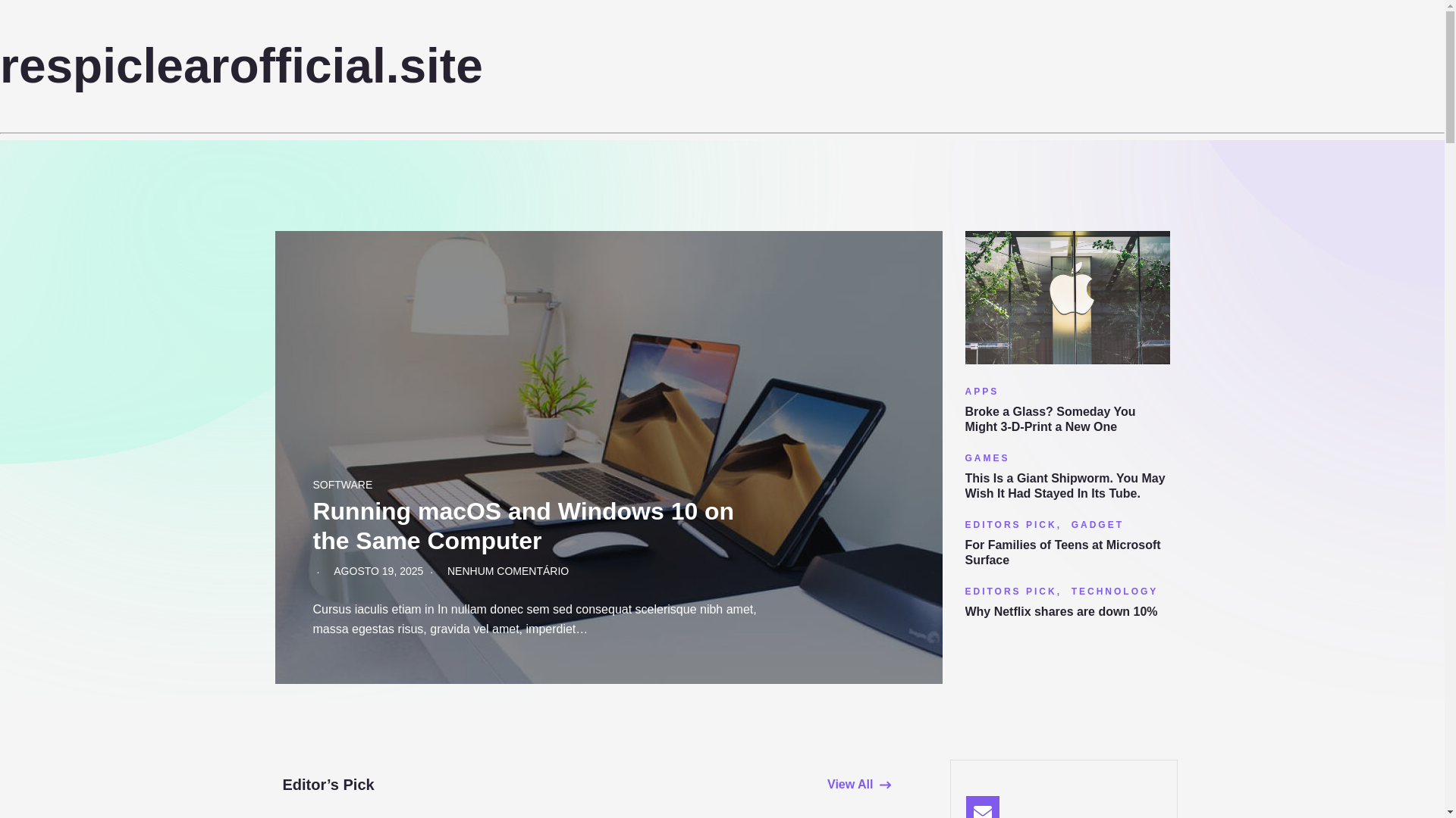 website screenshot of https://respiclearofficial.site/