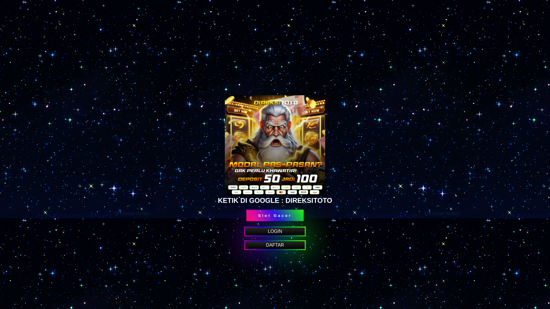 website screenshot of https://yayasanbukti.pages.dev/