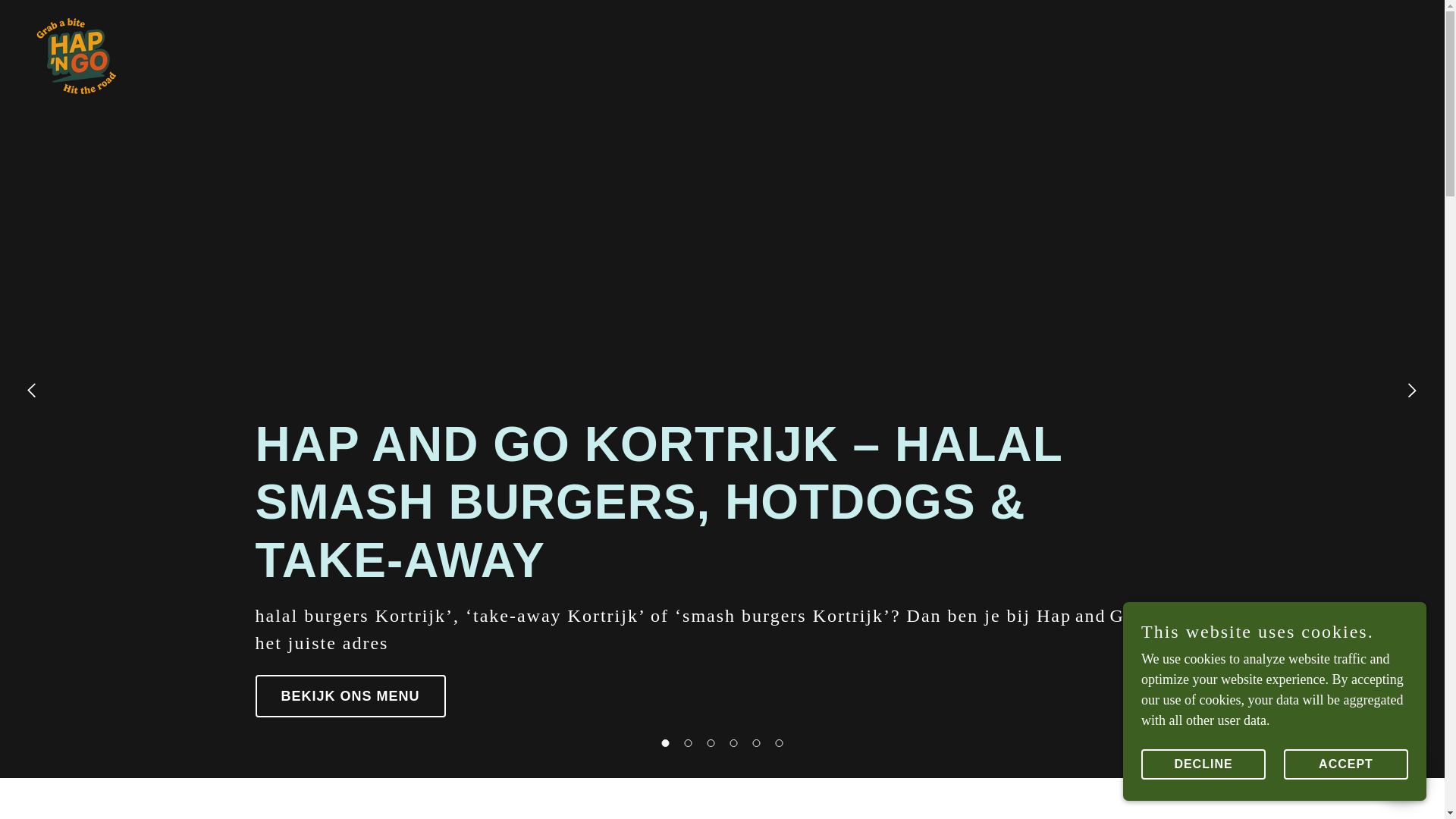 website screenshot of https://hapandgokortrijk.be/