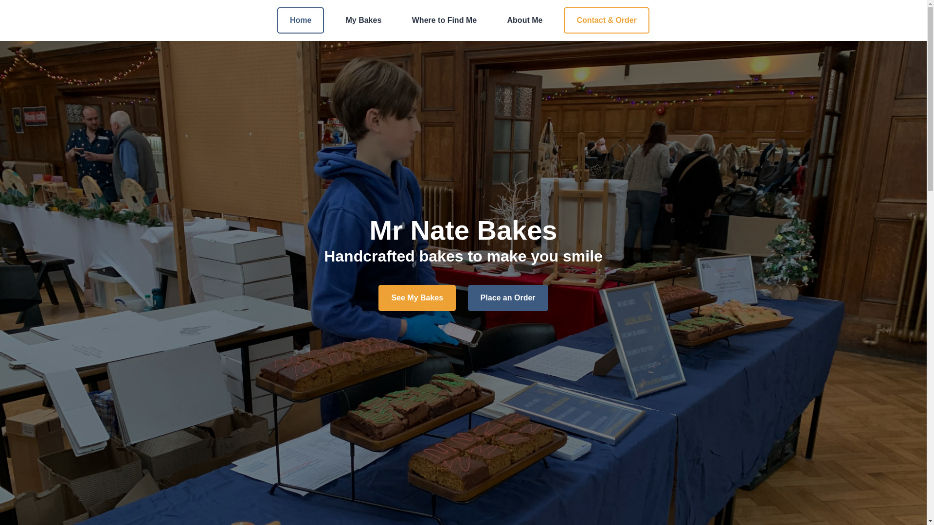 website screenshot of https://mr-nate-bakes-website.pages.dev/