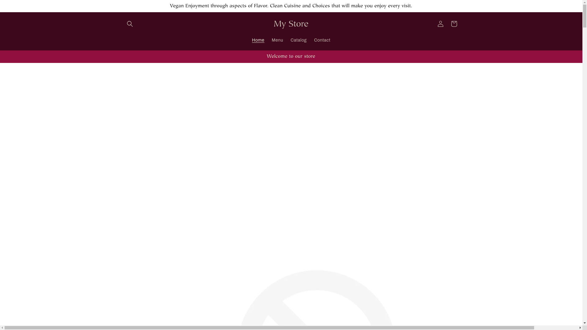 website screenshot of https://enjoyvegancafe.com/
