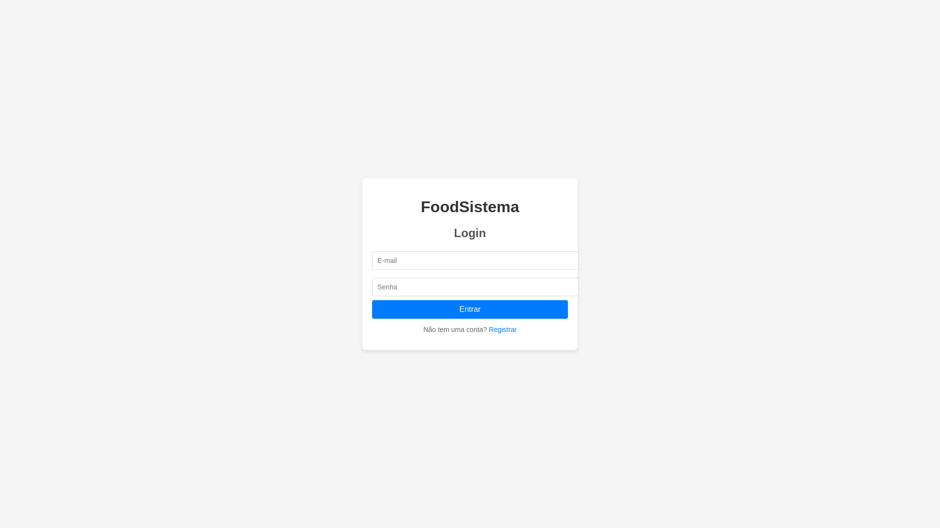 website screenshot of https://foodsistema-admin.pages.dev/