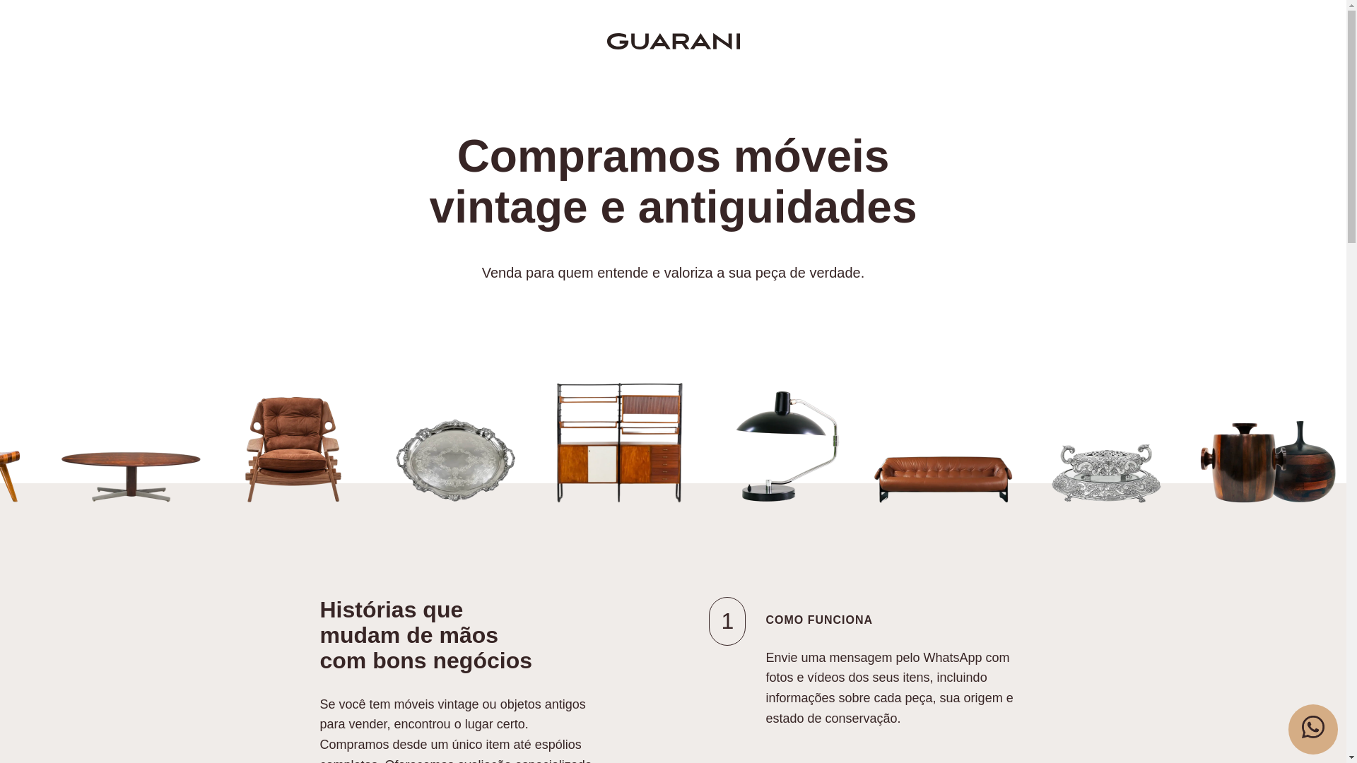 website screenshot of https://guarani.studio/