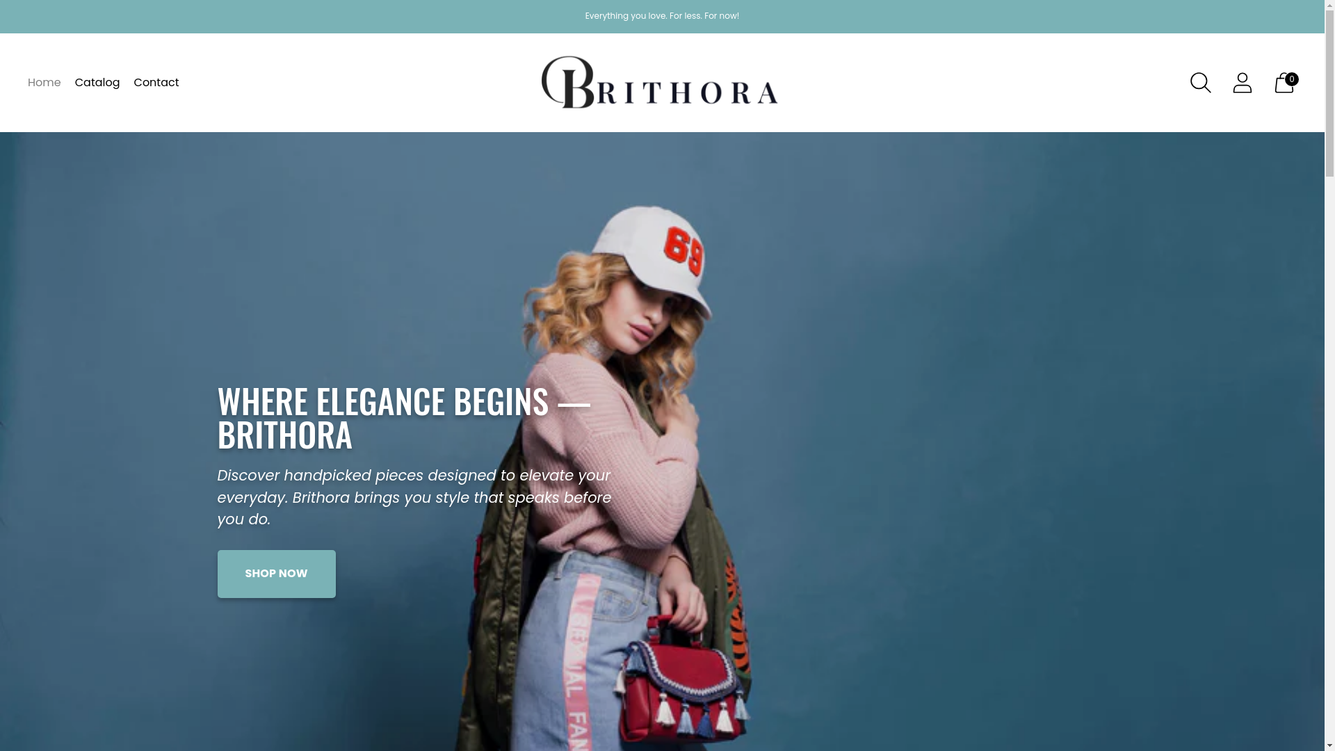 website screenshot of https://brithora.uk/