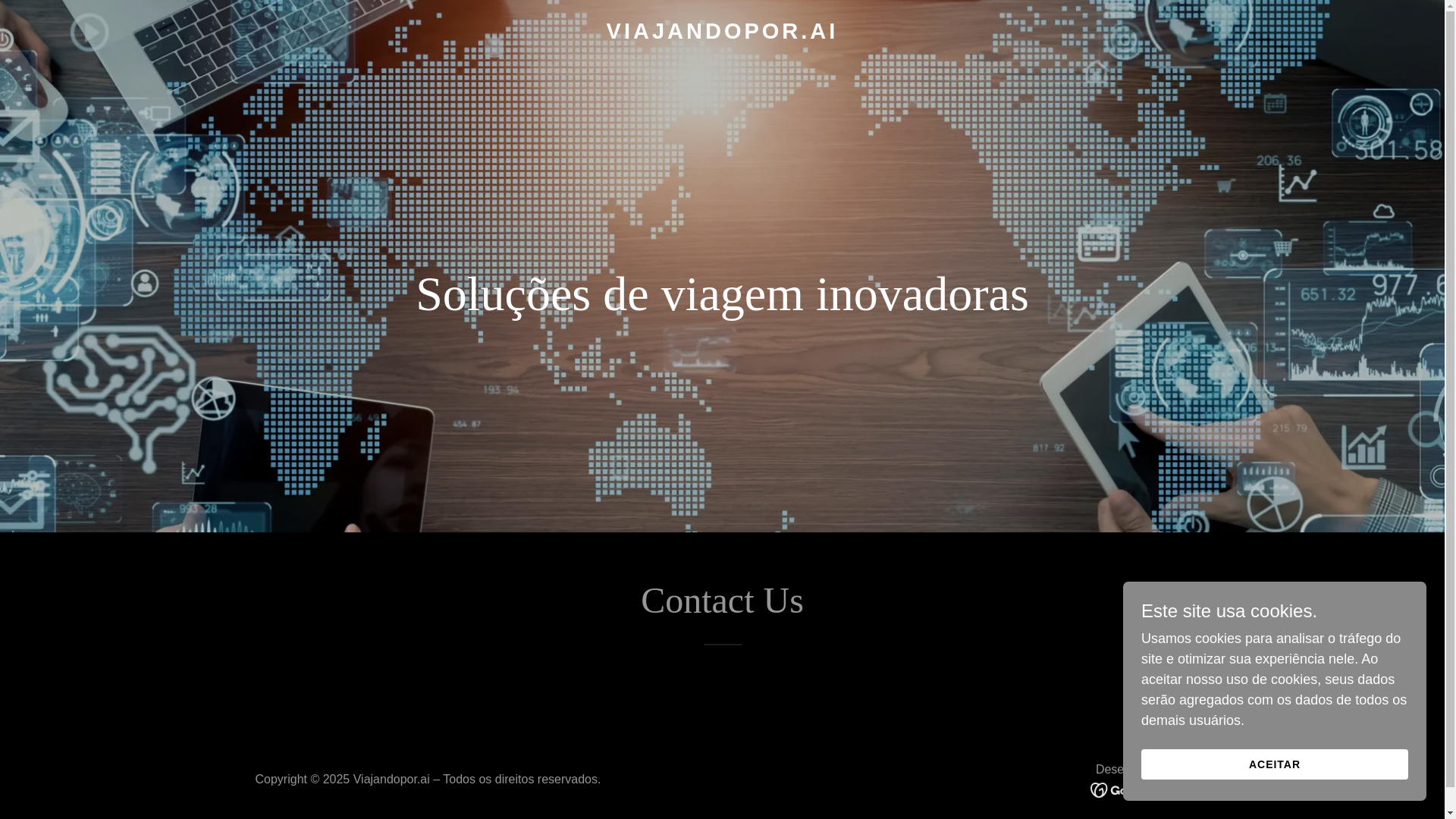 website screenshot of https://viajandopor.ai/
