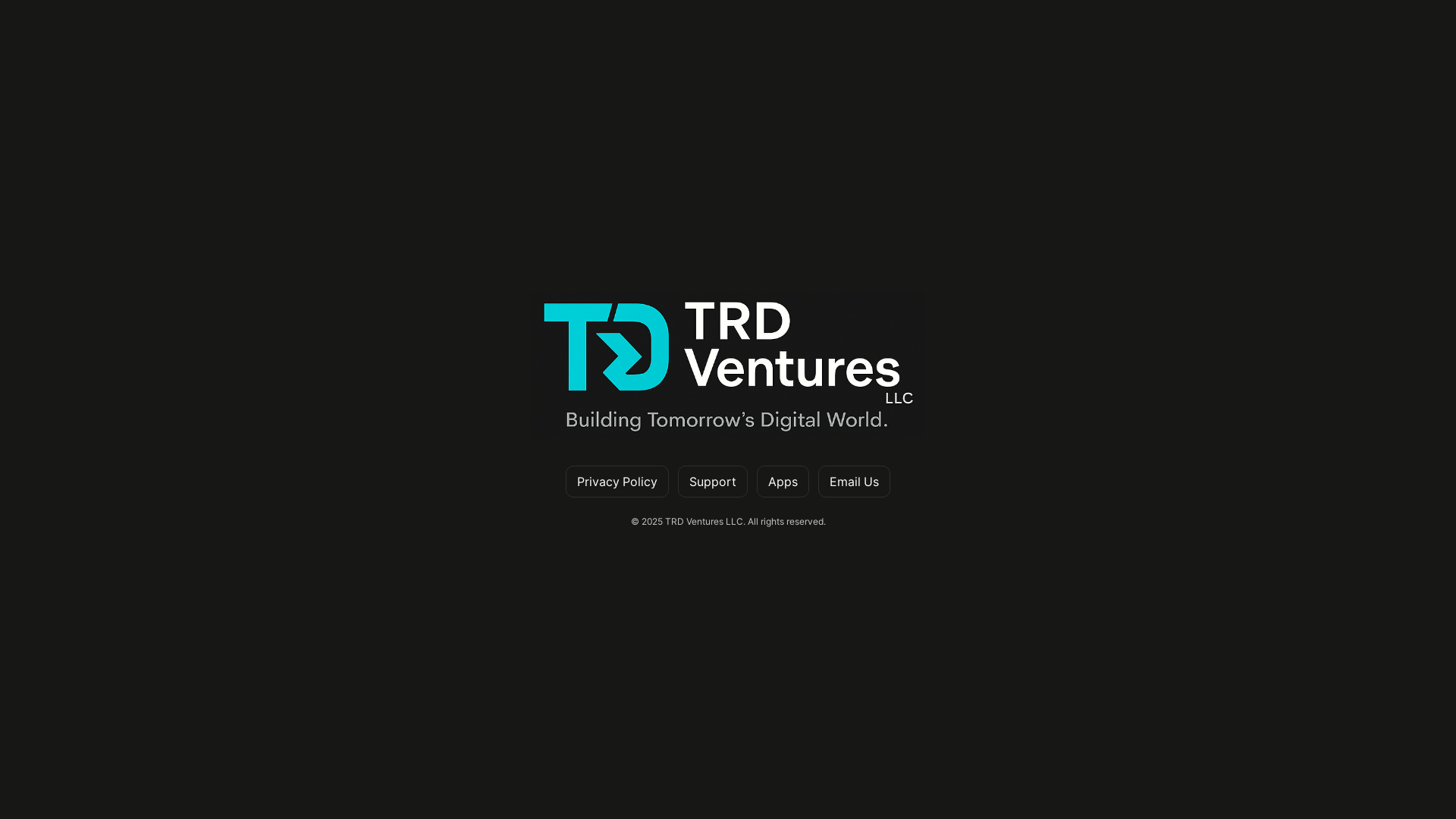 website screenshot of https://trdventuressite.pages.dev/