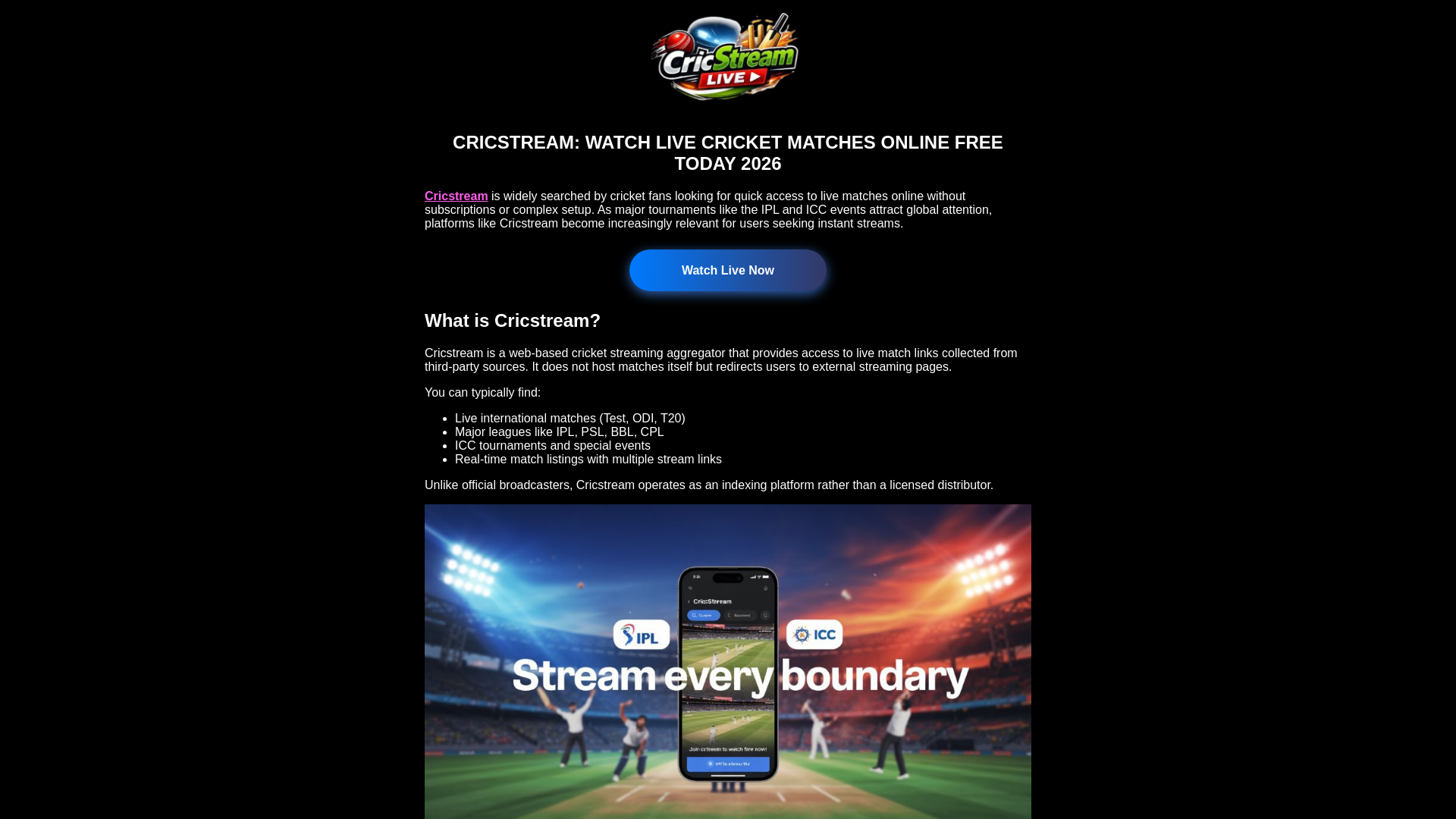 website screenshot of https://cricstream-mom.pages.dev/