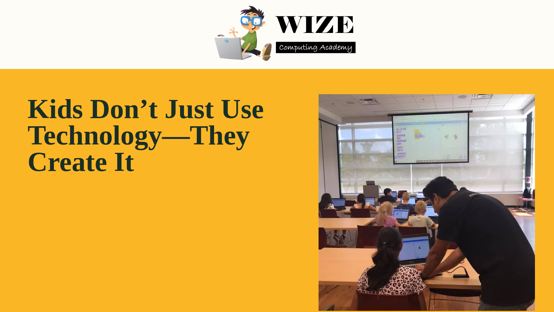 website screenshot of https://coralspringsstemcamps.com/