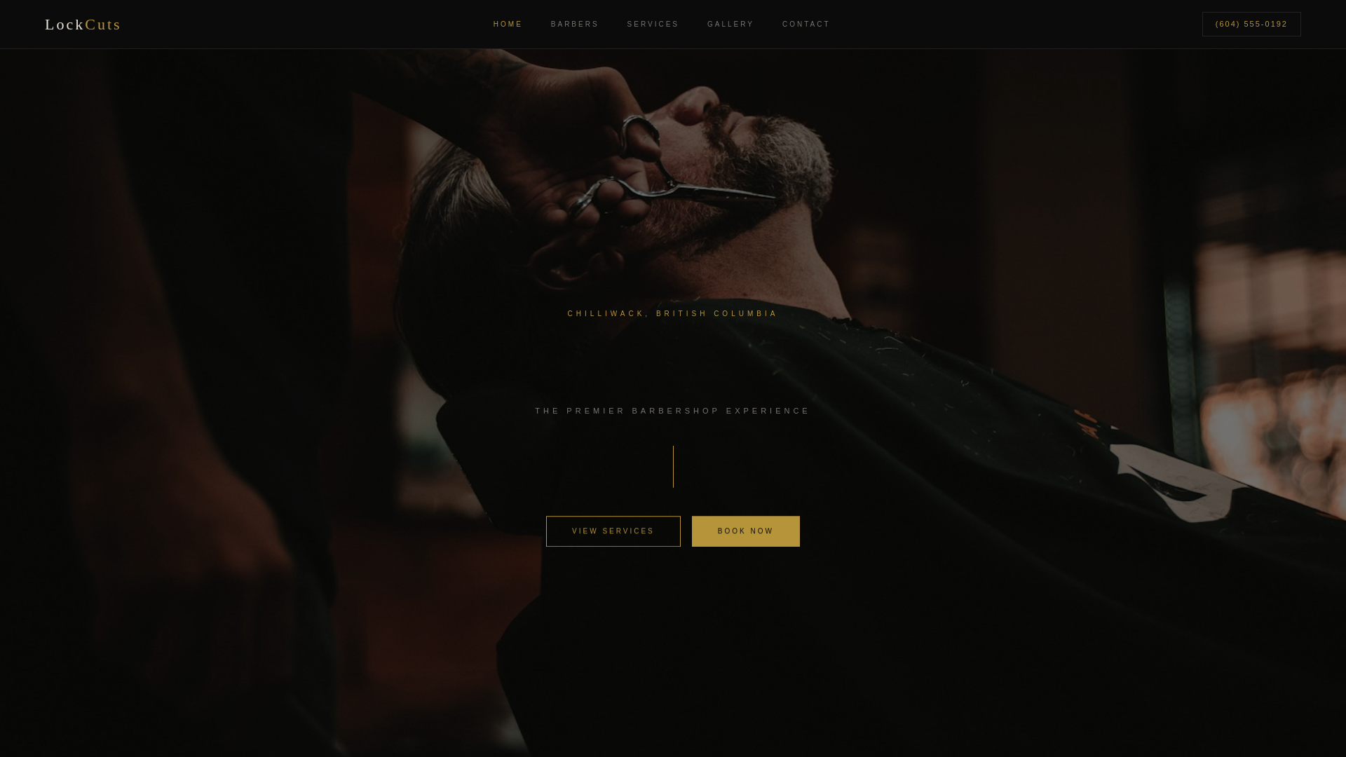 website screenshot of https://lockcuts-demo.pages.dev/