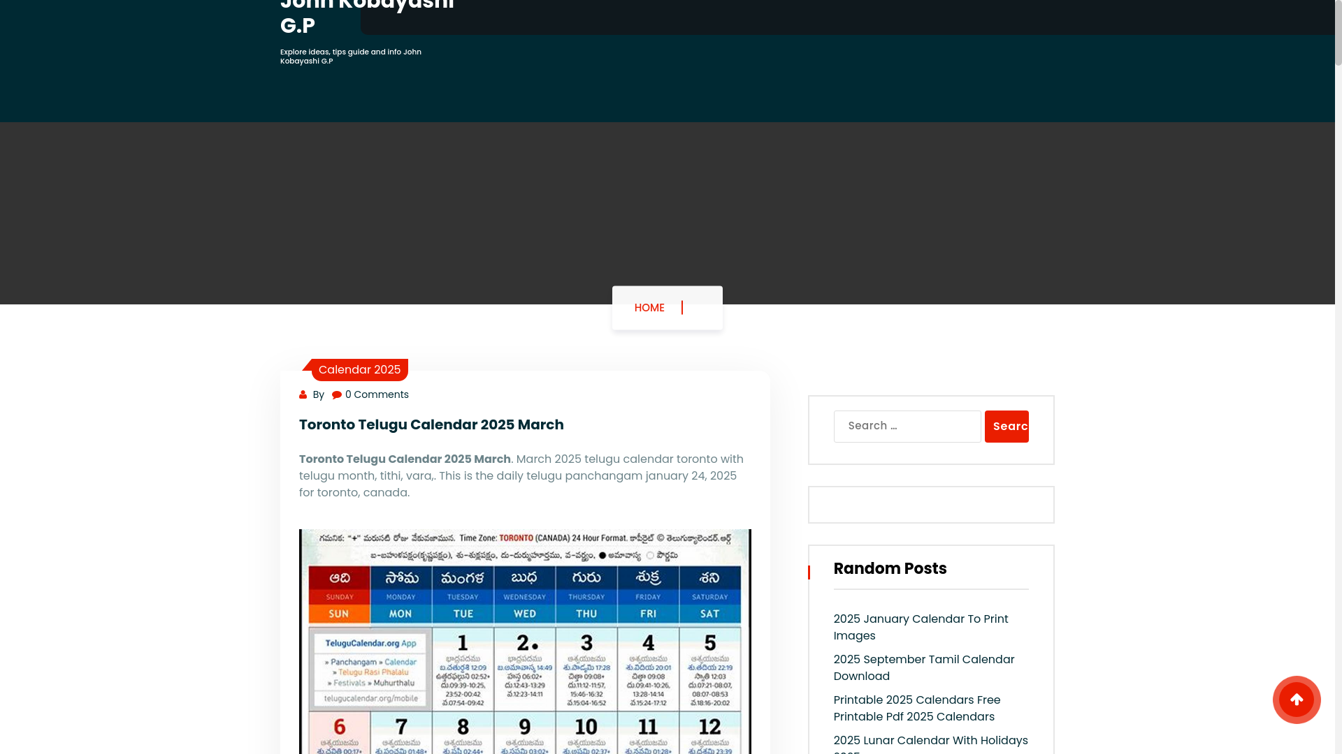 website screenshot of https://johnkobayashigp.pages.dev/