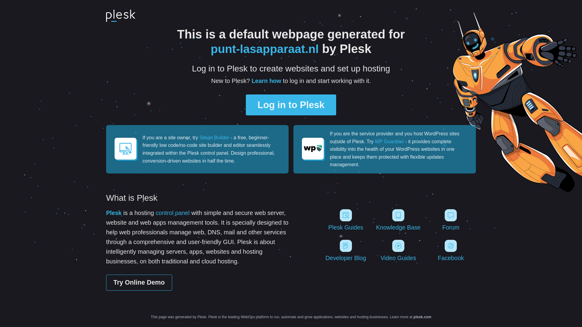 website screenshot of https://punt-lasapparaat.nl/
