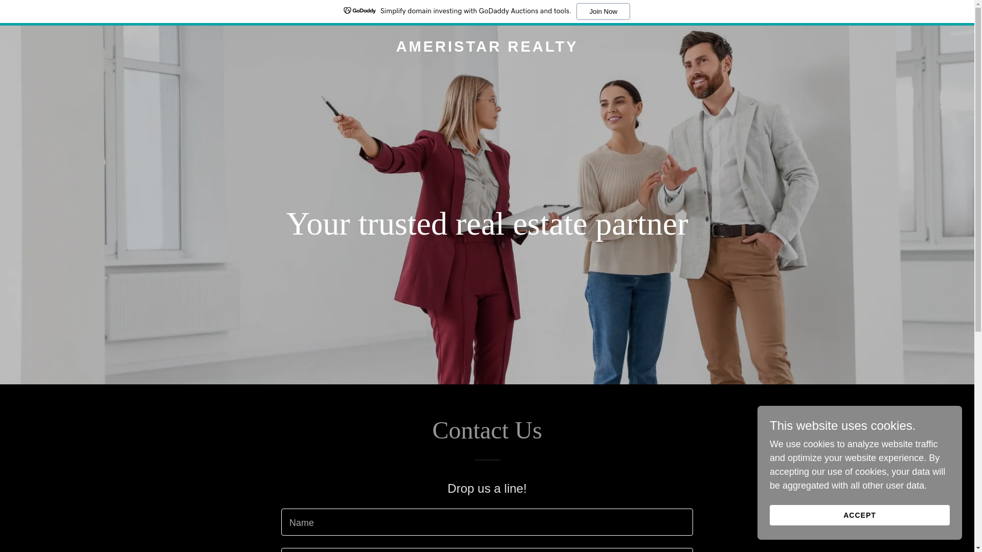 website screenshot of https://ameristarrealtyct.com/