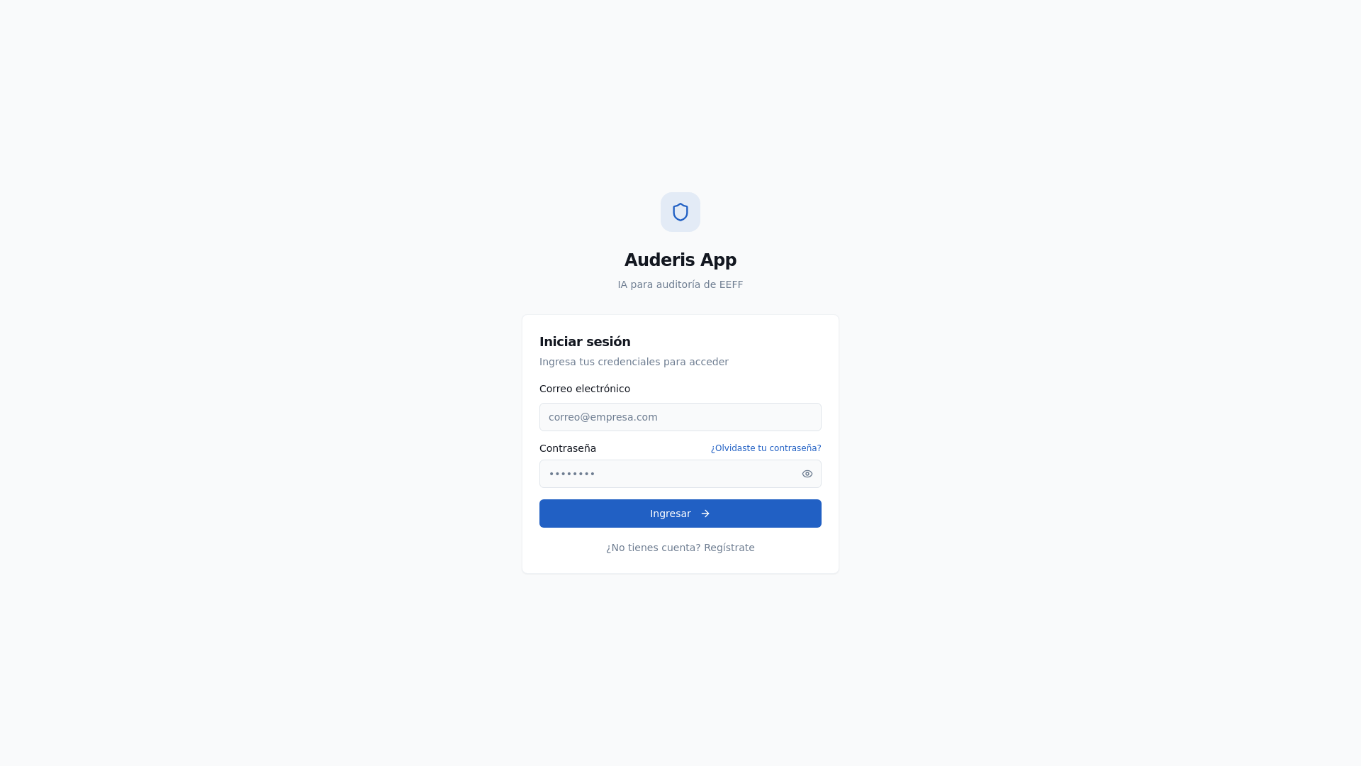 website screenshot of https://auderis.app/