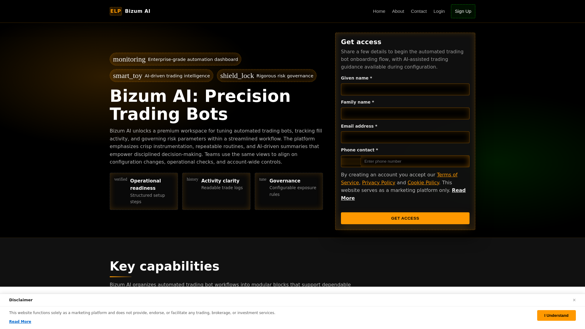 website screenshot of https://bizum-ai-system-com.pages.dev/