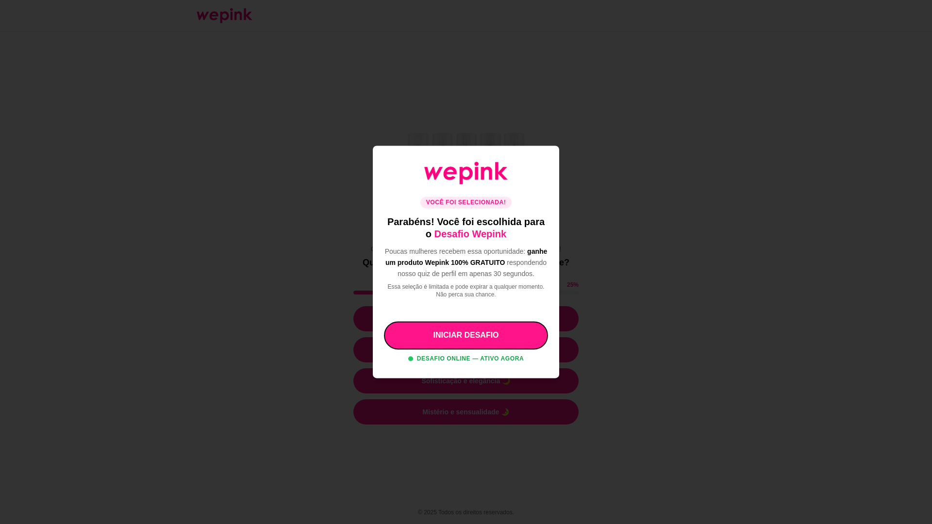 website screenshot of https://pinkuniversoo.shop/