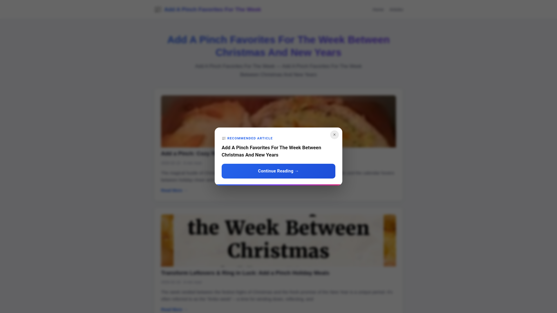 website screenshot of https://add-a-pinch-favorites-for-the-week-between-christmas-and-n.pages.dev/