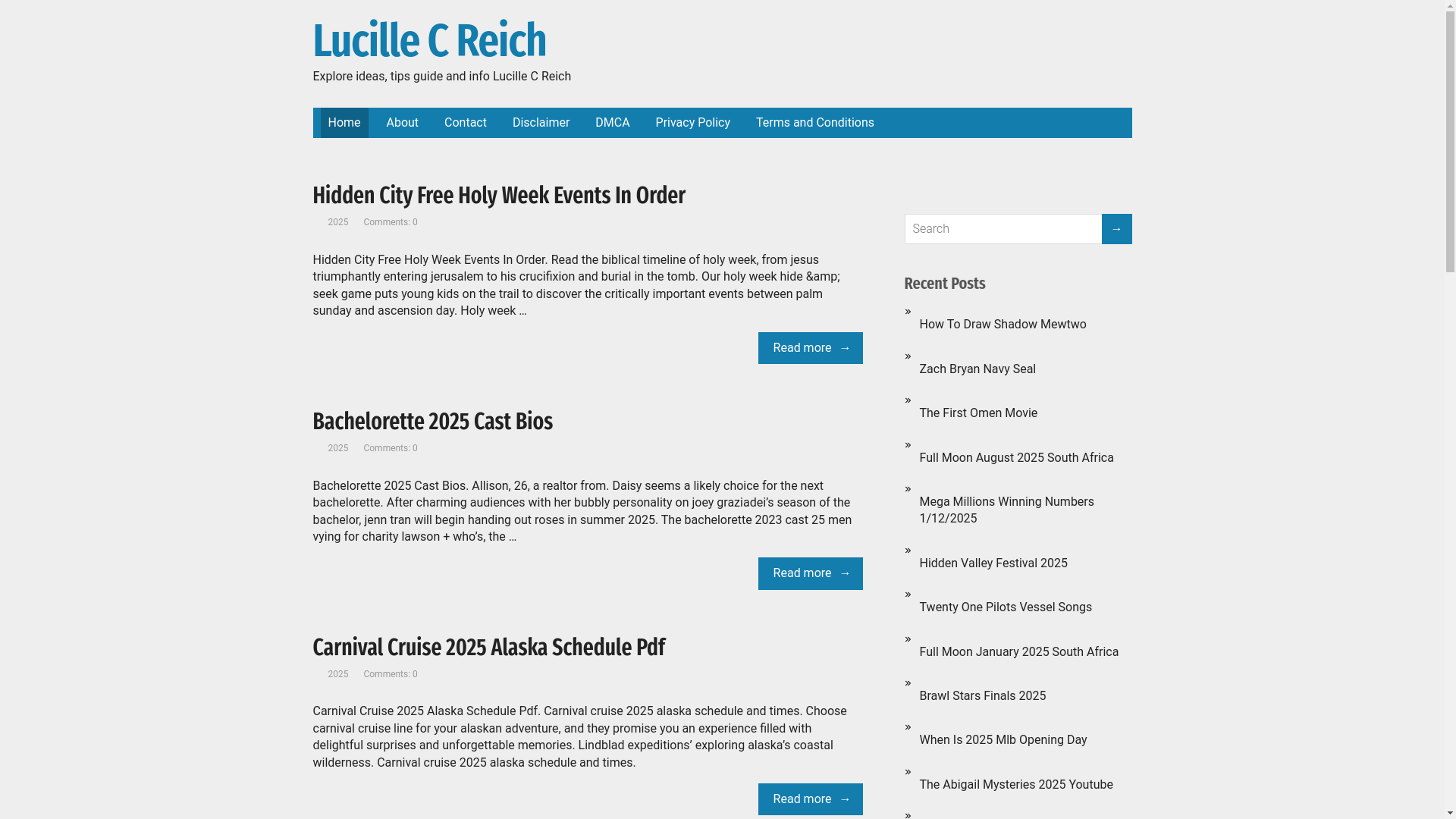 website screenshot of https://lucillecreichk.pages.dev/